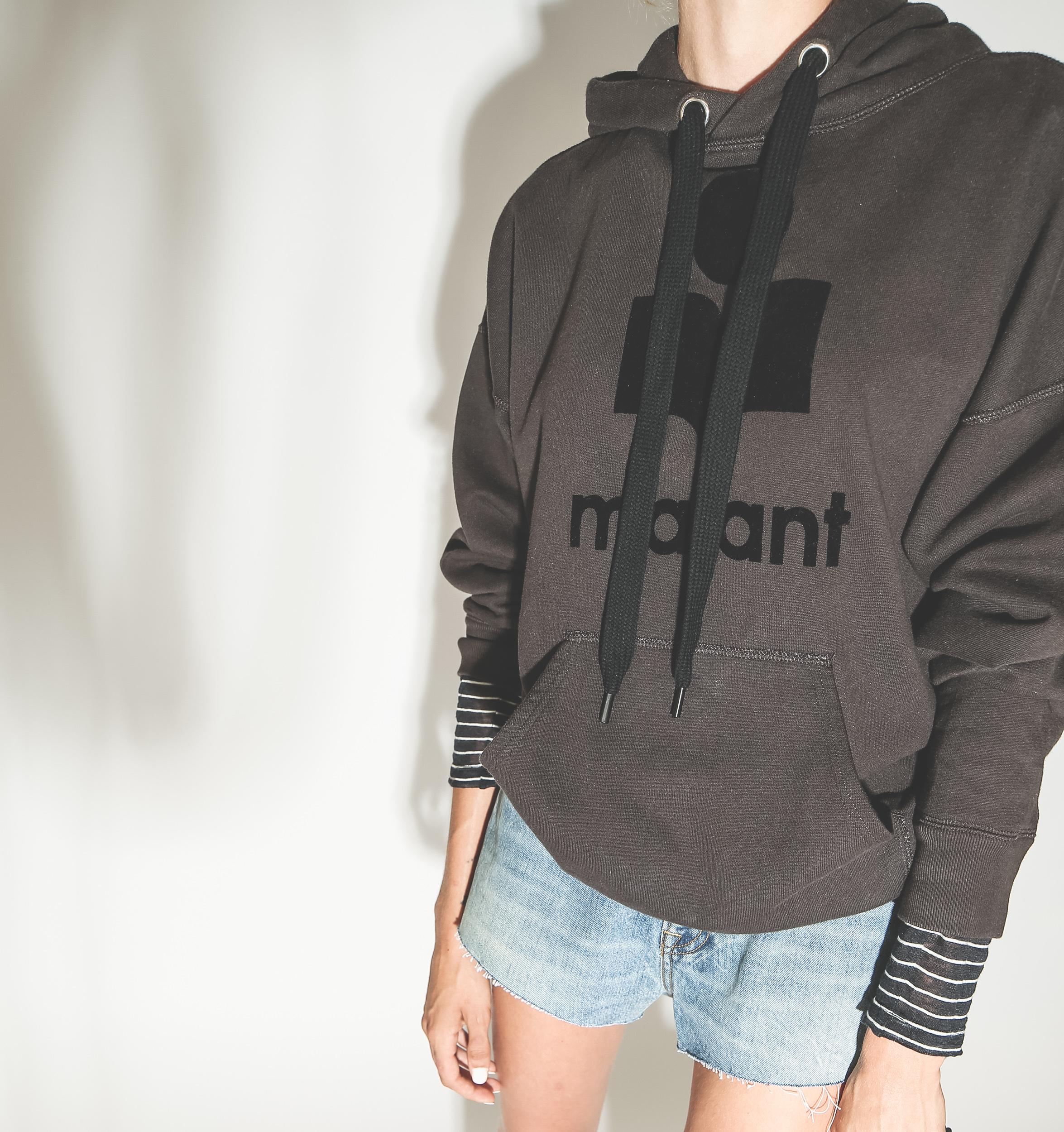 Isabel Marant Etoile Sweat Shirt MANSEL - Faded Black  