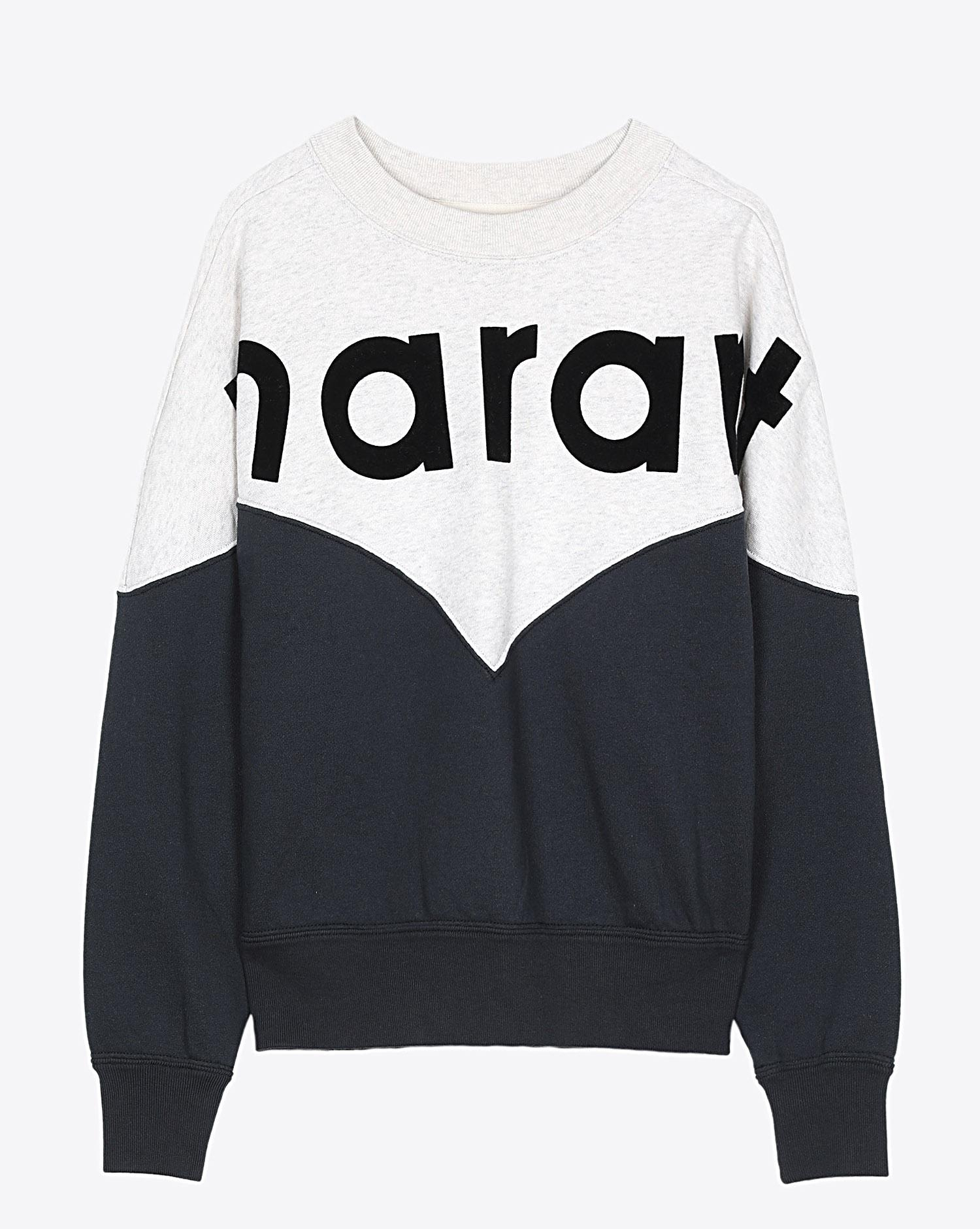 Sweatshirt Houston Faded black Isabel Marant Etoile 