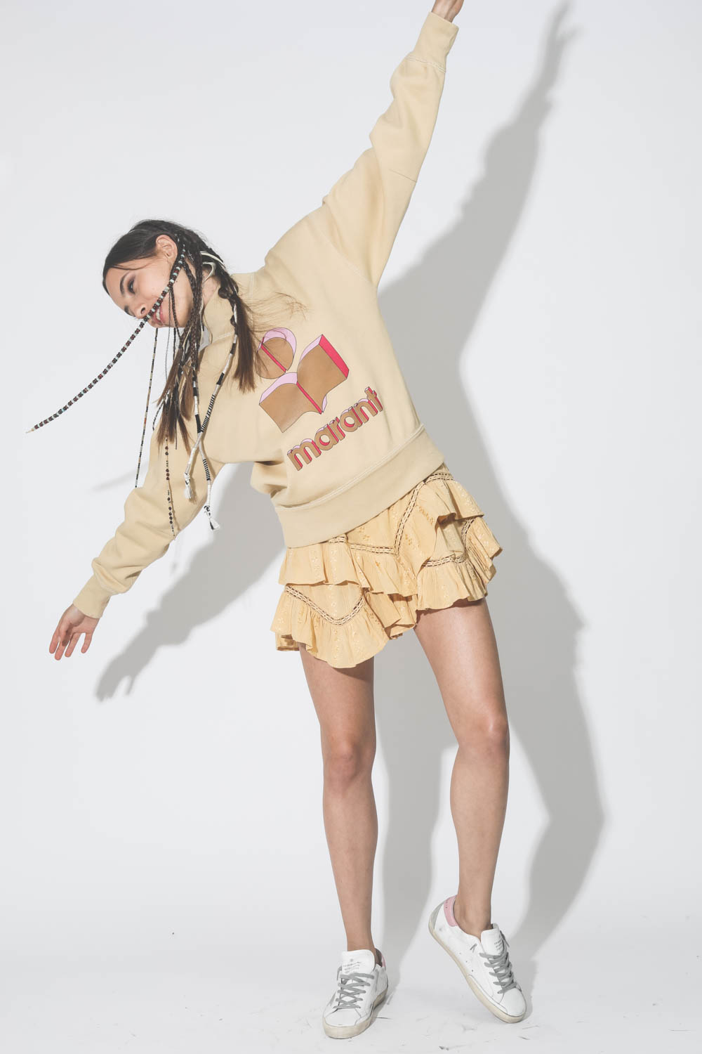 Image du produit Isabel Marant Etoile Sweatshirt MOBY - Honey - 3