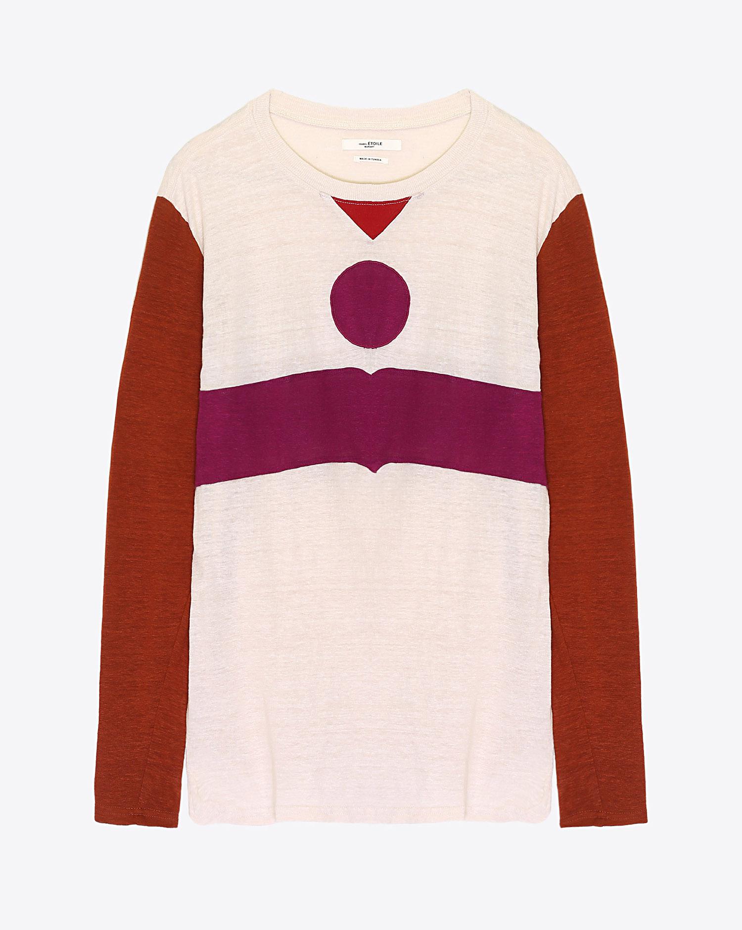 Isabel Marant Etoile Tee - Shirt KEPLER - Fuschia  