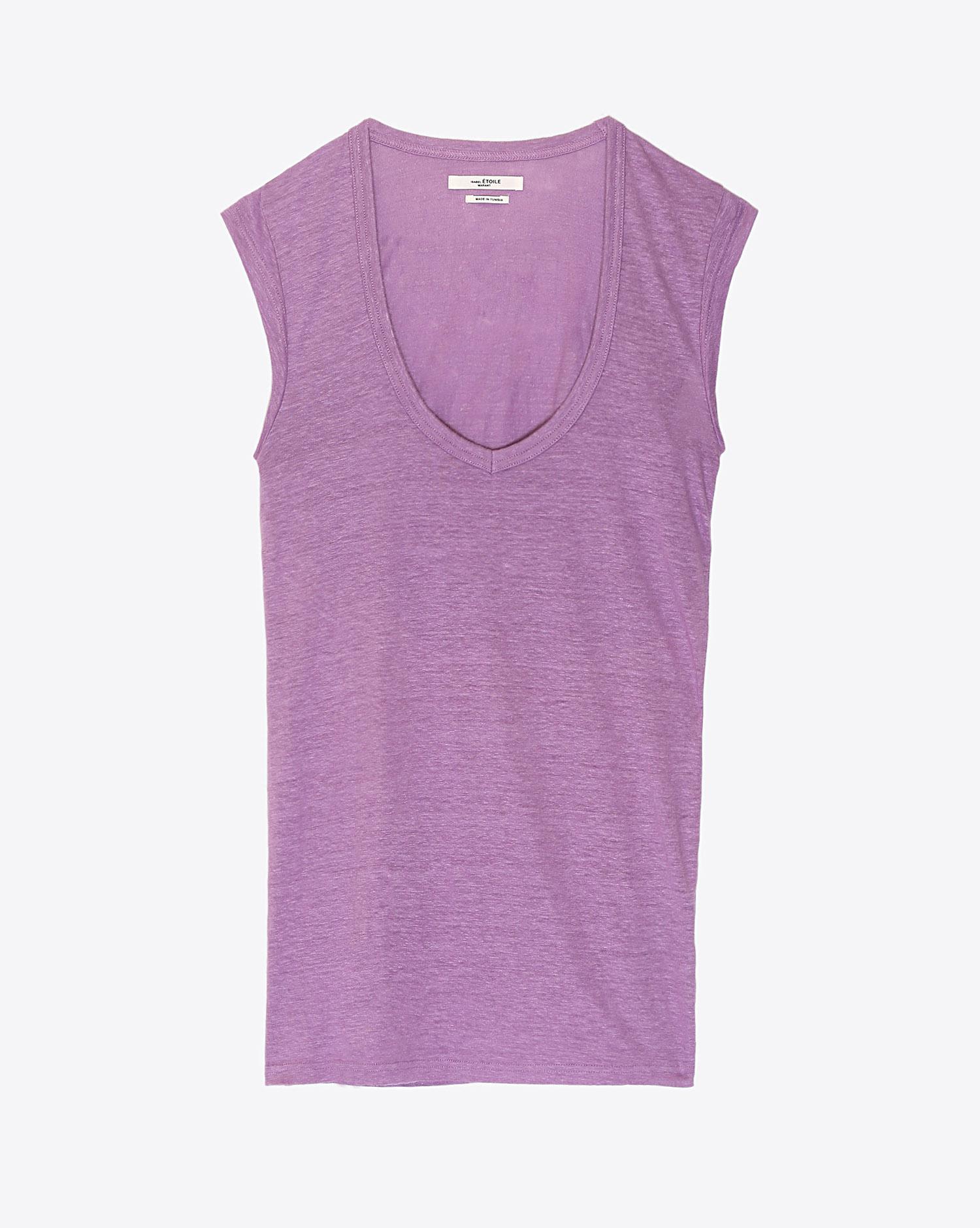 Isabel Marant Etoile Tee - Shirt ZANKY - Lilac  