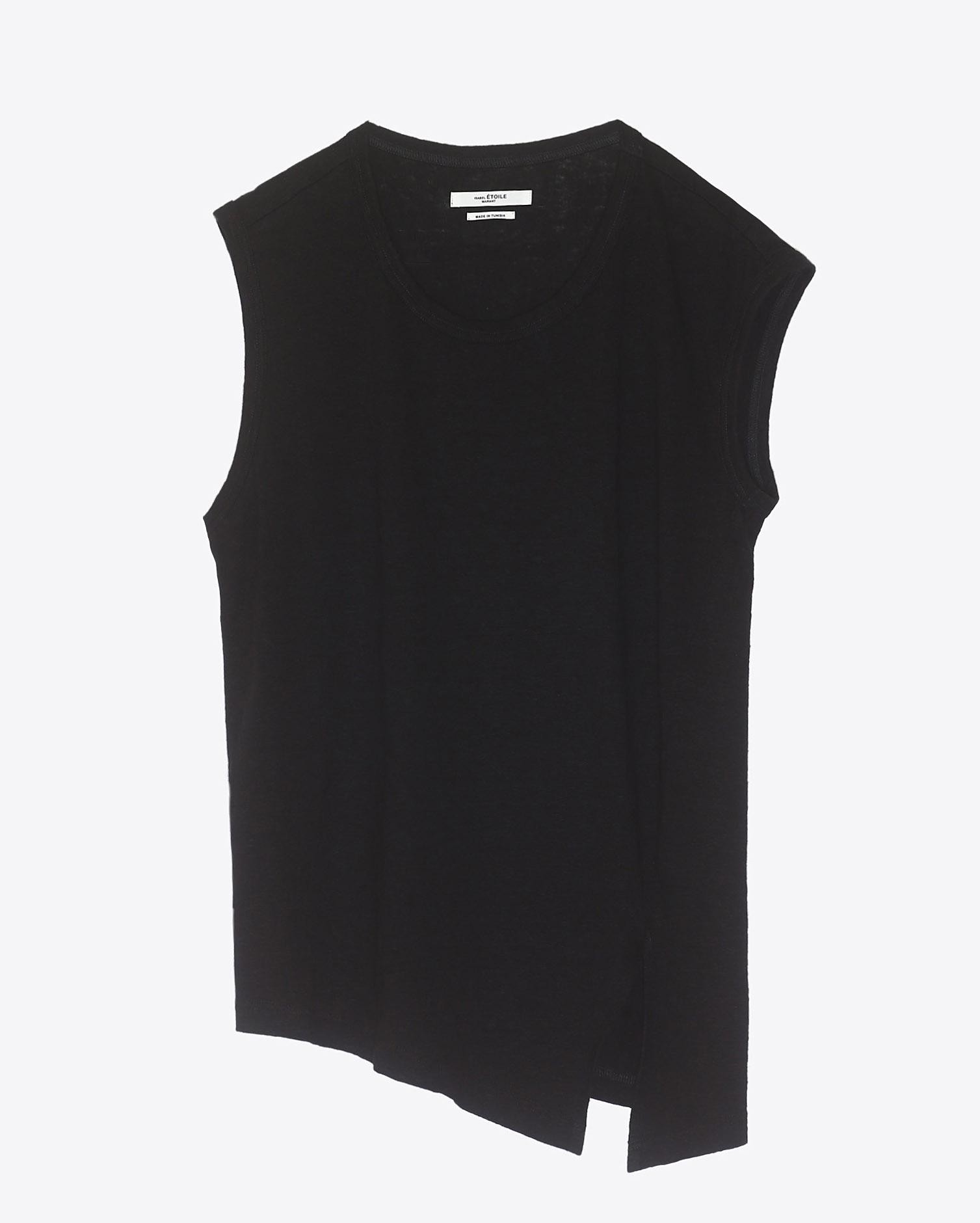 Isabel Marant Etoile Tee shirt KELLER - Black 