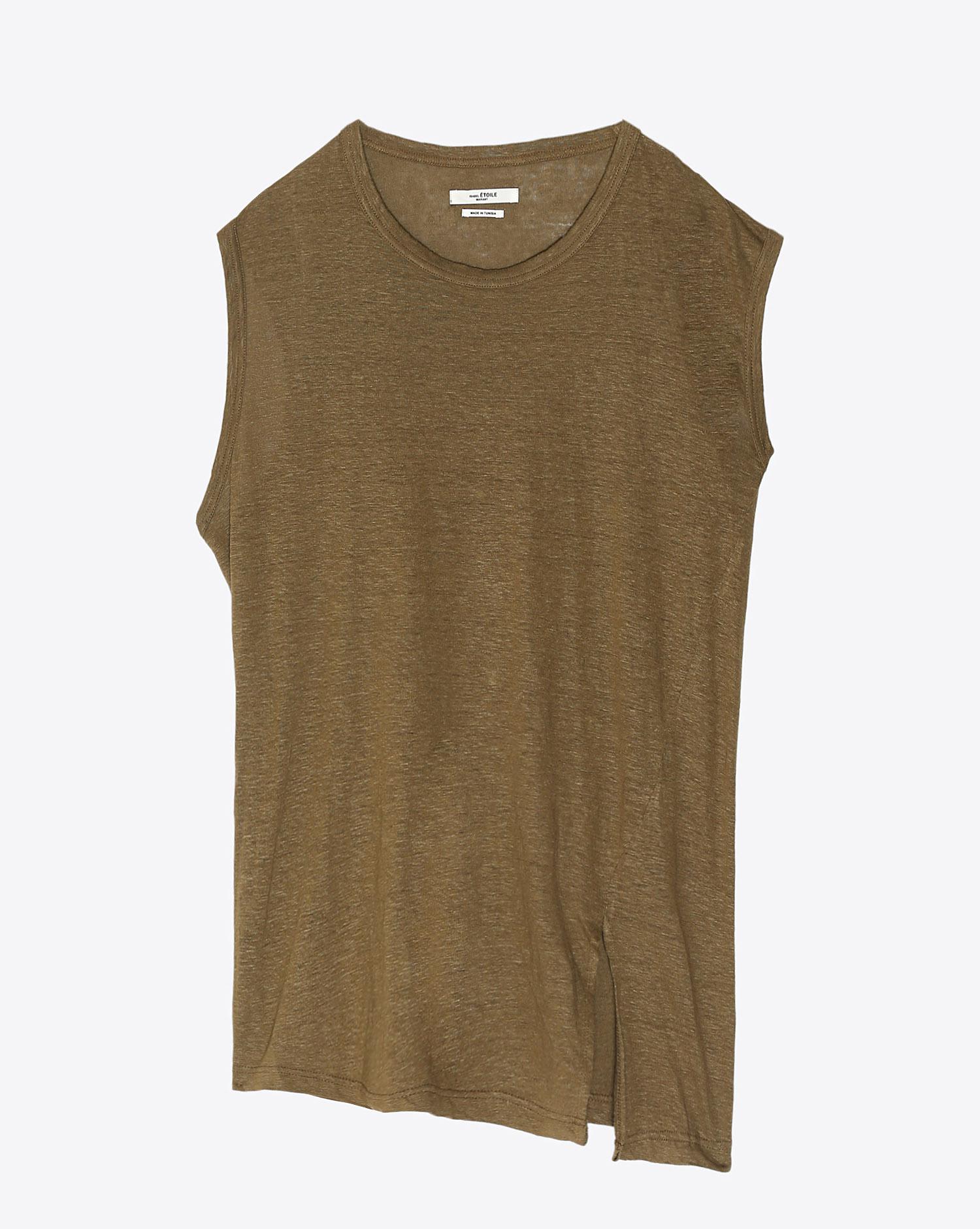 Isabel Marant Etoile Tee Shirt Keller - Khaki  