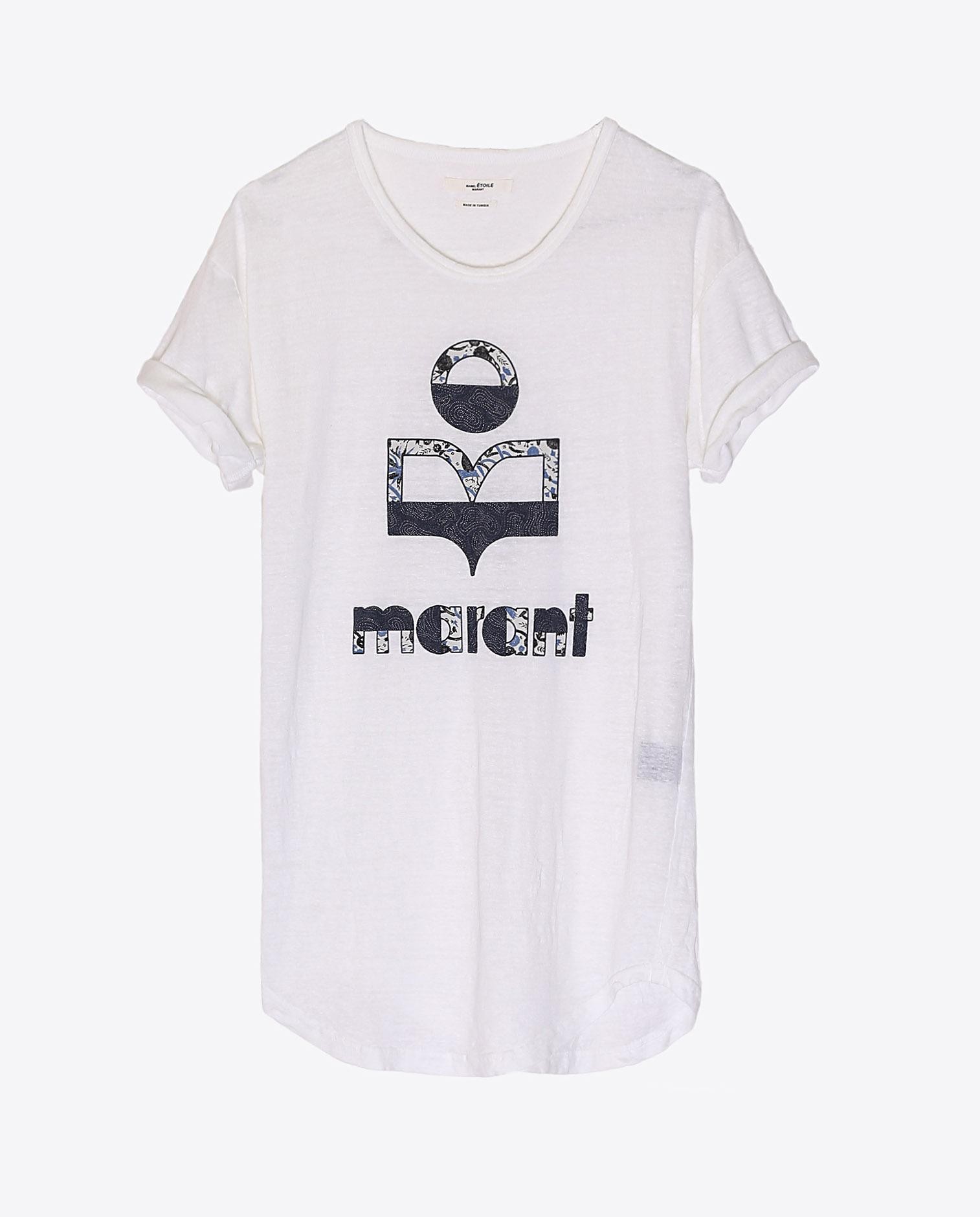 Isabel Marant Etoile Tee Shirt Koldi - White E 18