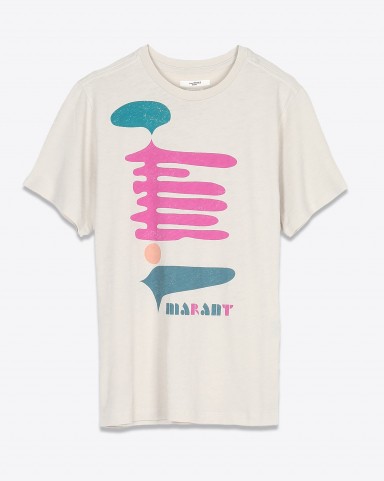 Isabel Marant Etoile Tee Shirt Zewel - Ecru