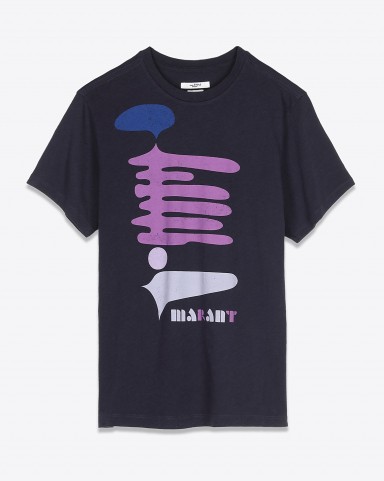 Image du produit Isabel Marant Etoile Tee Shirt Zewel - Faded Night  