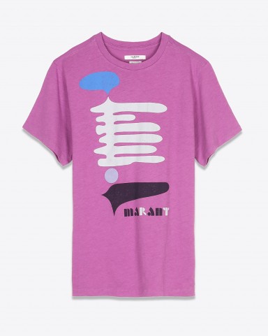 Image du produit Isabel Marant Etoile Tee Shirt Zewel - Rosewood  