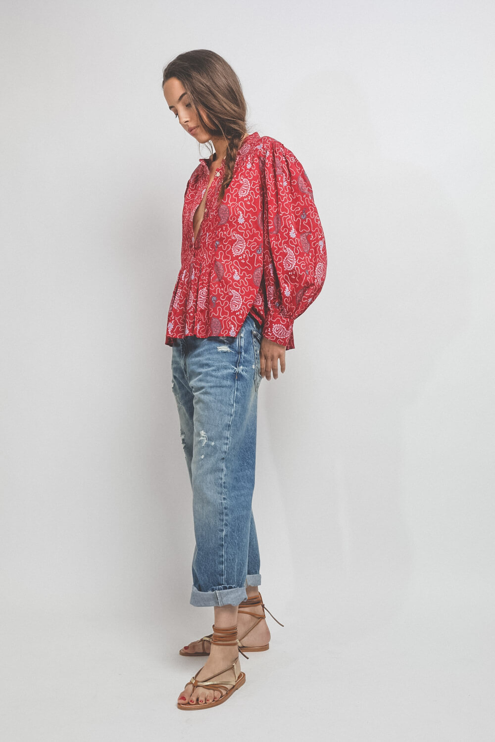 Isabel Marant Etoile Top Adigra - Red