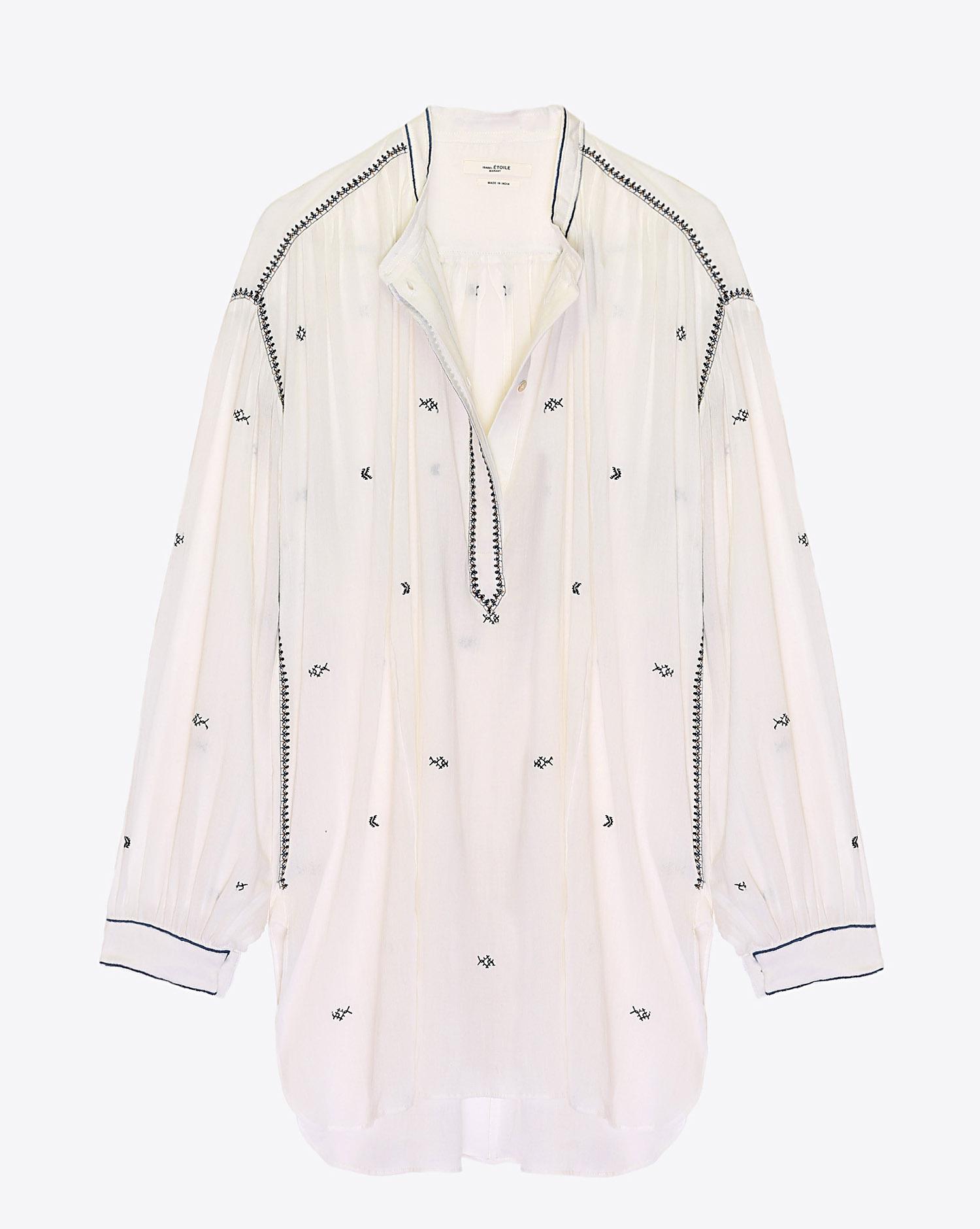Isabel Marant Etoile Top MATHILDE - Ecru  
