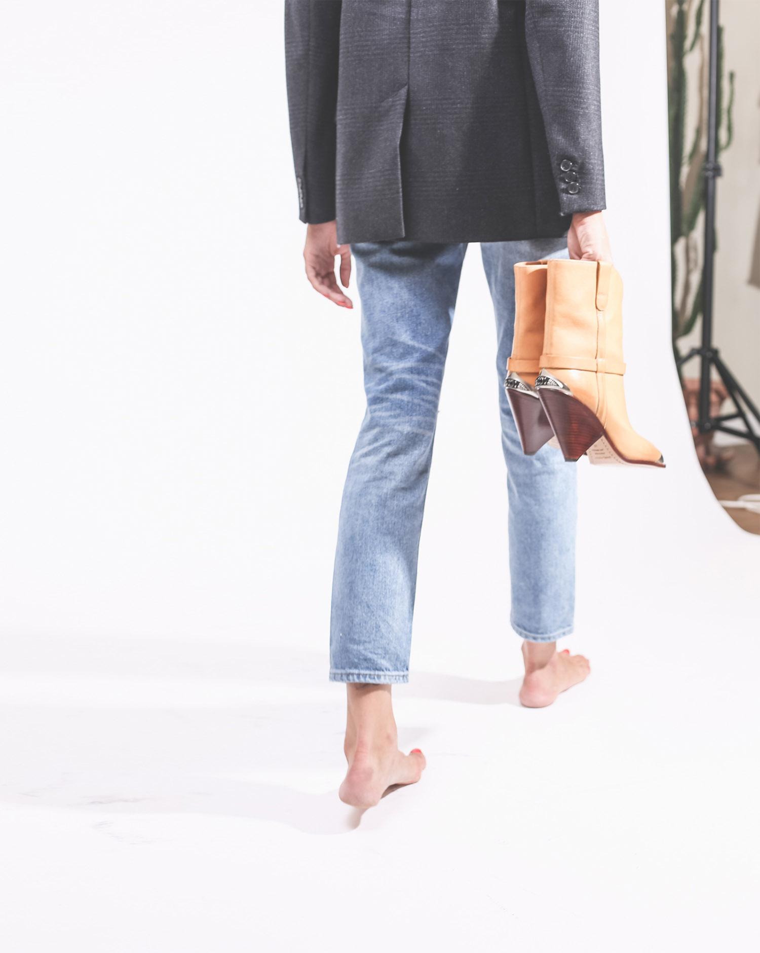Isabel Marant Etoile Veste IGORA - Anthracite  
