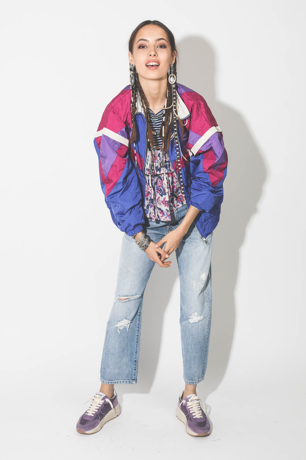 Image du produit Isabel Marant Etoile Veste Marikla - Blue - 3