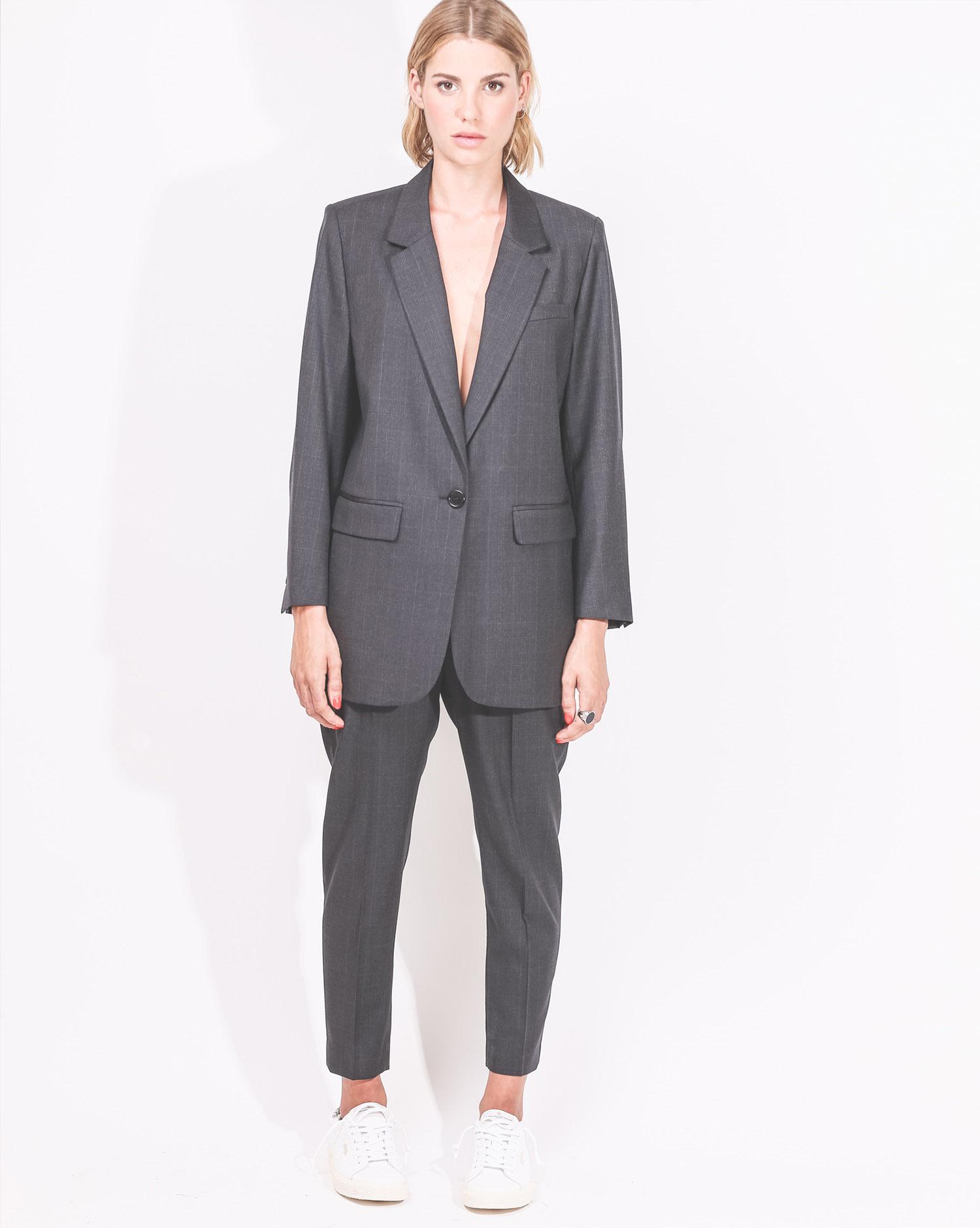 Isabel Marant Etoile Veste NERIX - Anthracite   