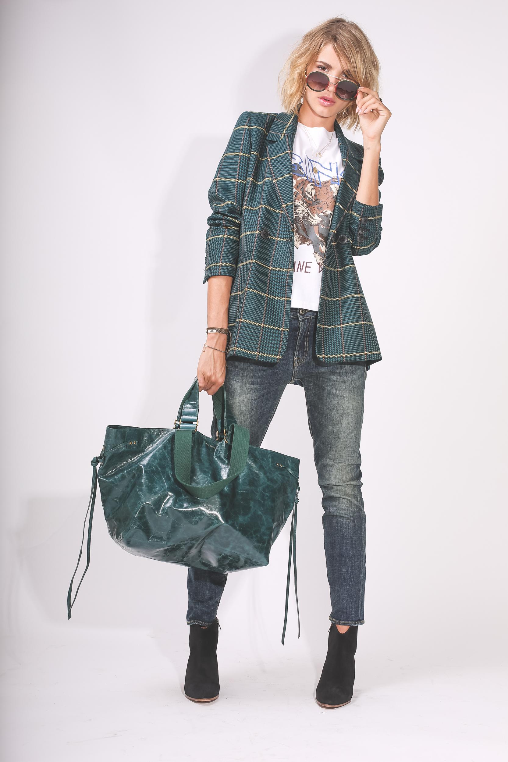 Isabel Marant Sacs WARDY - Dark Green   
