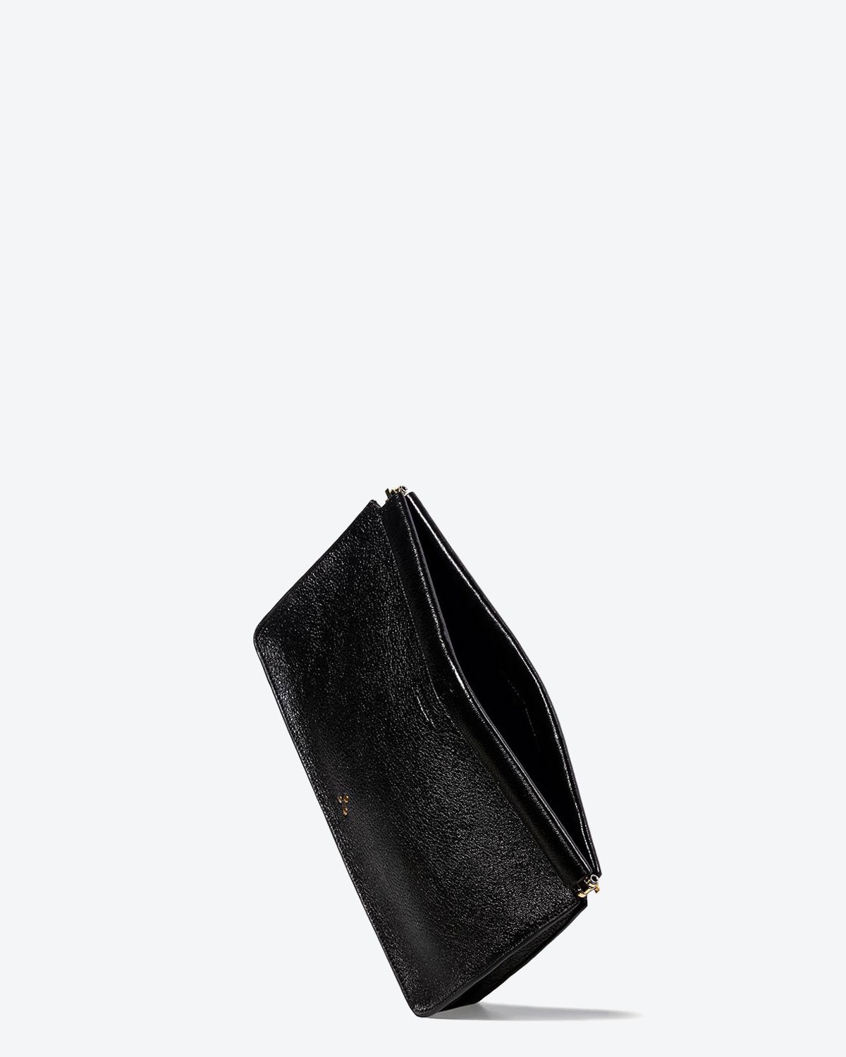 Jérôme Dreyfuss Accessoires Collection Clic Clac XL - Lambskin Froissé Noir   