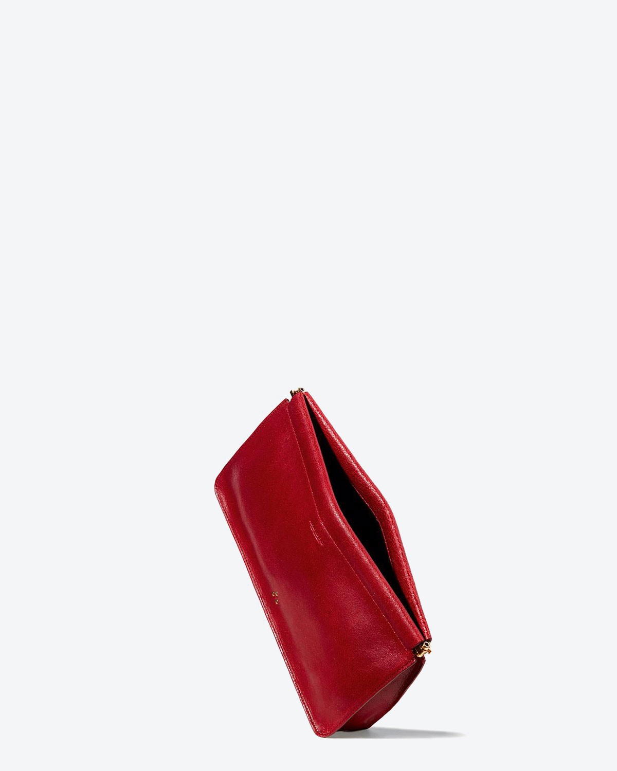 Jérôme Dreyfuss Accessoires Collection Clic Clac XL - Lambskin Vernis Rouge  