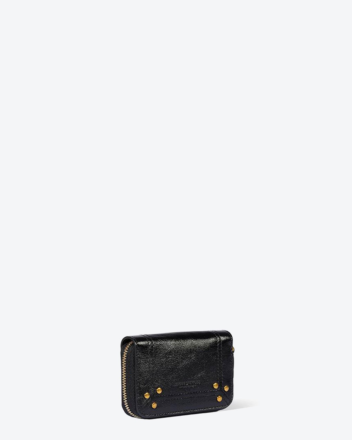 Jérôme Dreyfuss Accessoires Collection Henri - Lambskin Froissé Noir  
