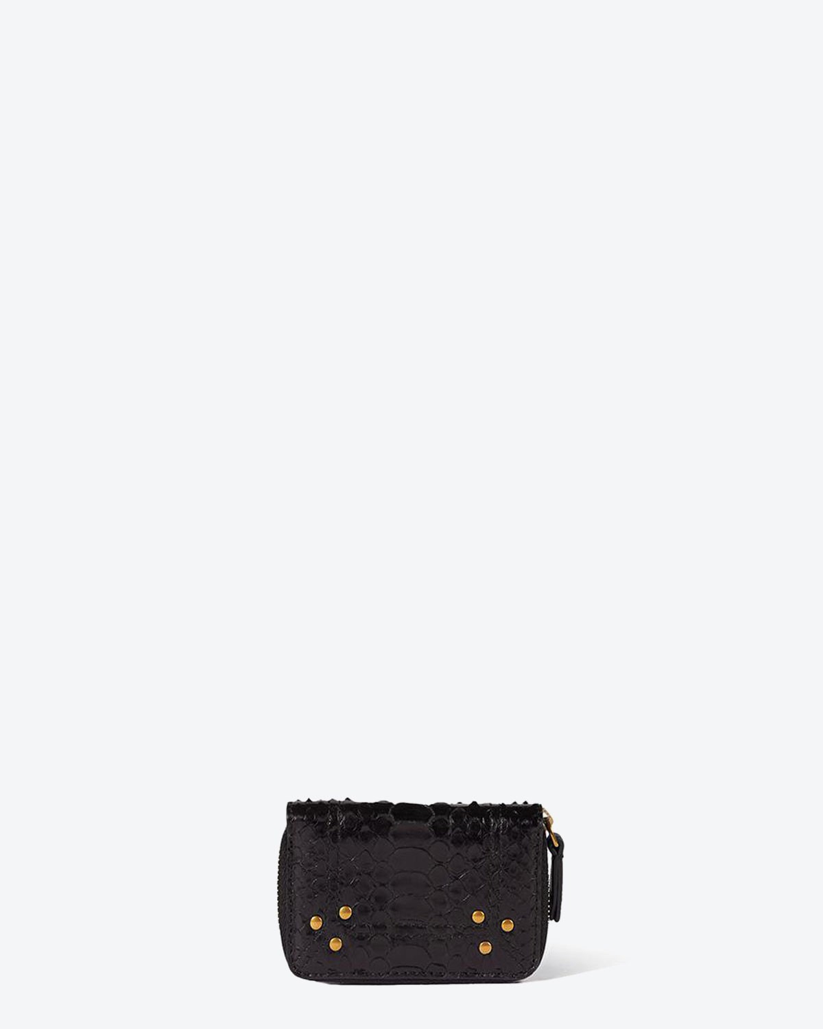 Jérôme Dreyfuss Accessoires Collection Henri - Python Noir   