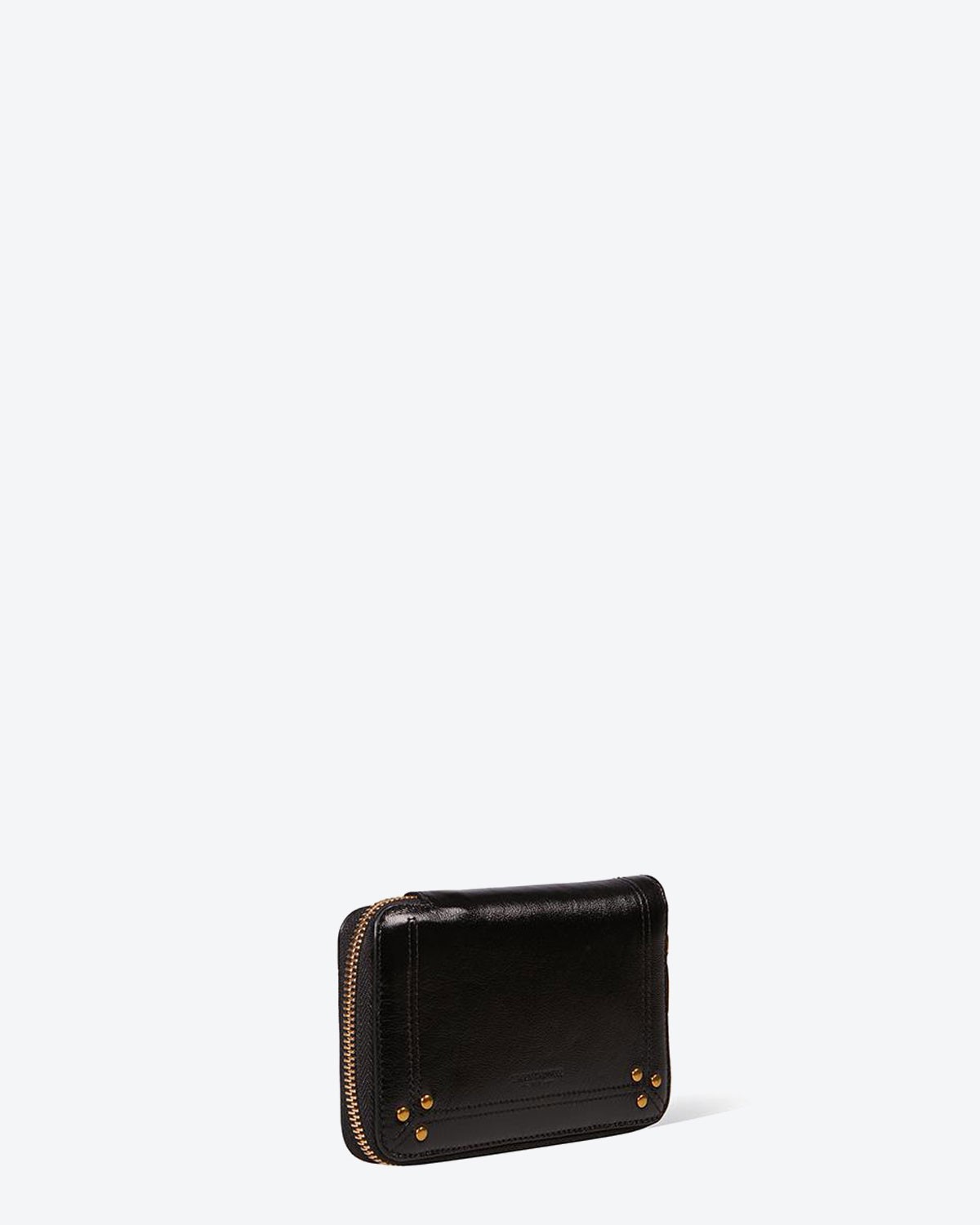 Jérôme Dreyfuss Accessoires Collection Julien - Lambskin Froissé Noir   