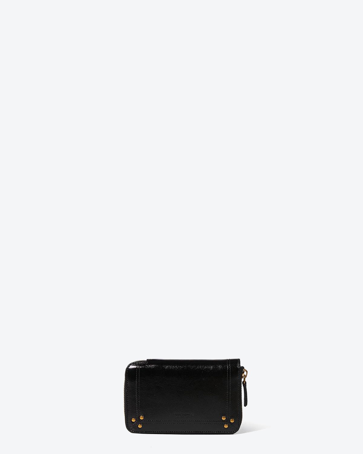 Jérôme Dreyfuss Accessoires Collection Julien - Lambskin Froissé Noir   