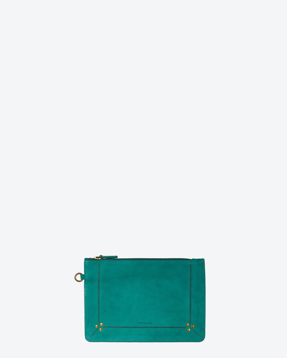 Jérôme Dreyfuss Accessoires Collection Popoche M - Goatskin Nubuck Menthe  