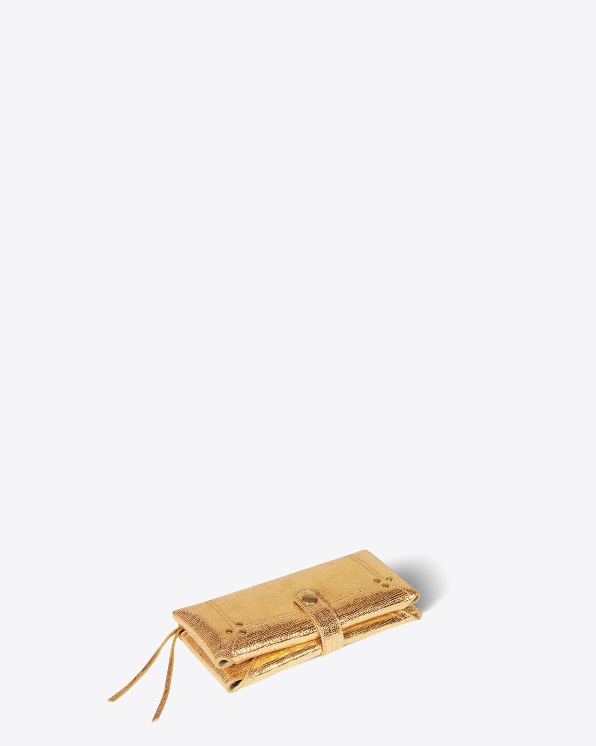 Image du produit Jérôme Dreyfuss Accessoires Collection Porte Mobile Goatskin Lamé Or  