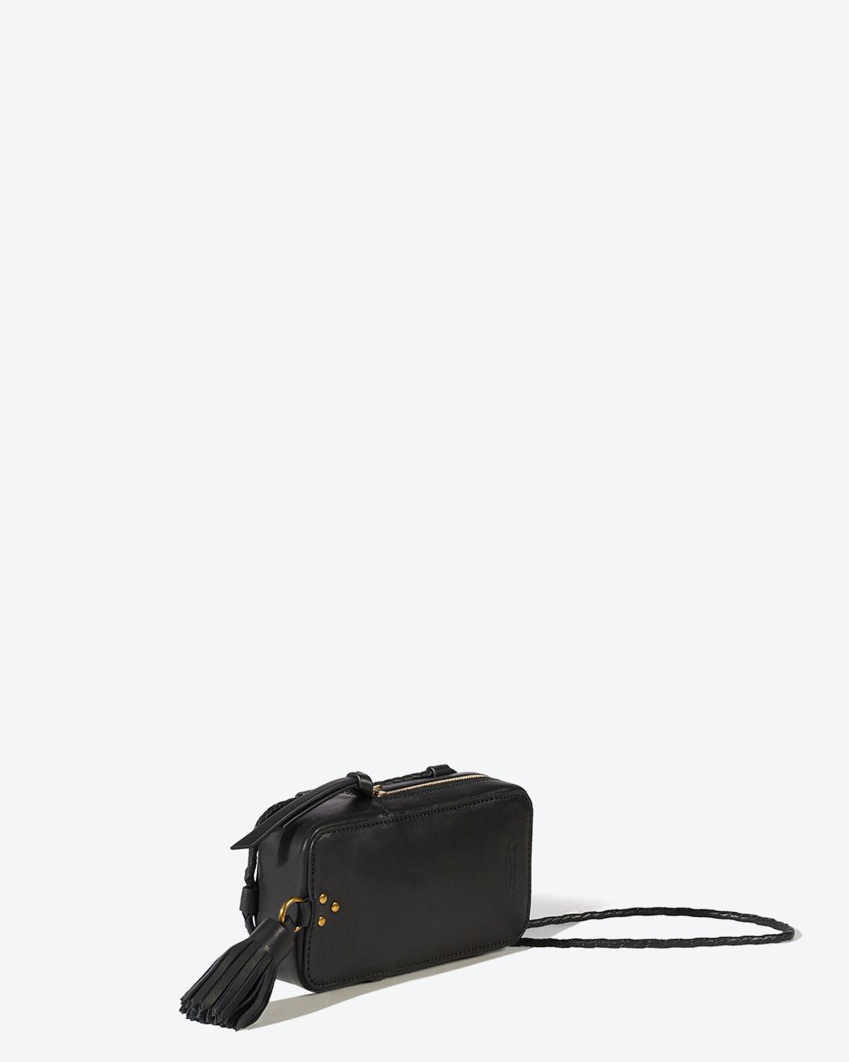 Jérôme Dreyfuss Accessoires Pré-Collection Niko Sautoir - Lambskin Noir brass  