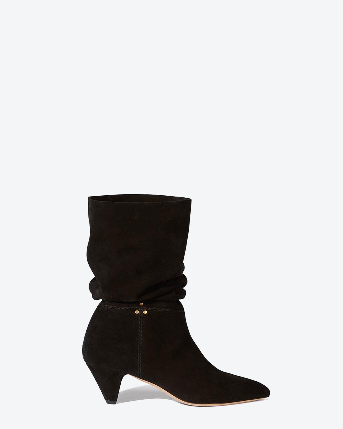 Jérôme Dreyfuss Chaussures Collection Bottes Sandie 50 - Split Suede Noir   