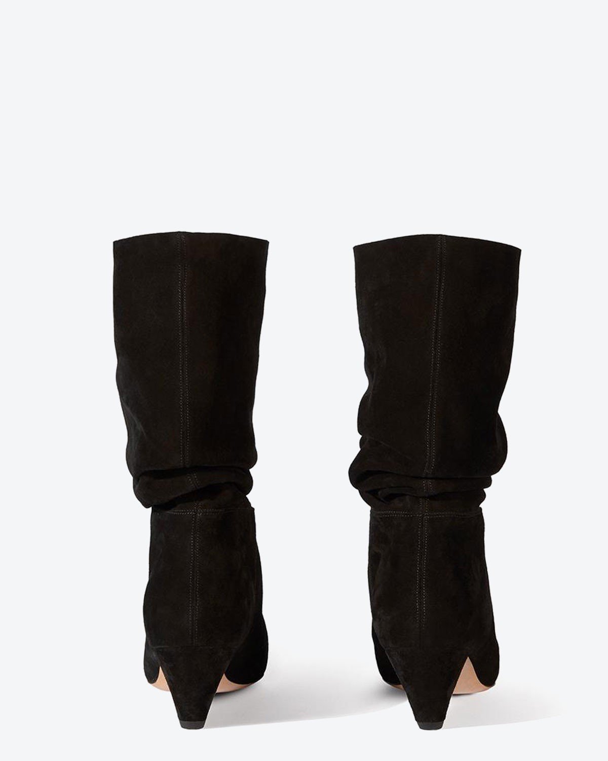 Jérôme Dreyfuss Chaussures Collection Bottes Sandie 50 - Split Suede Noir   