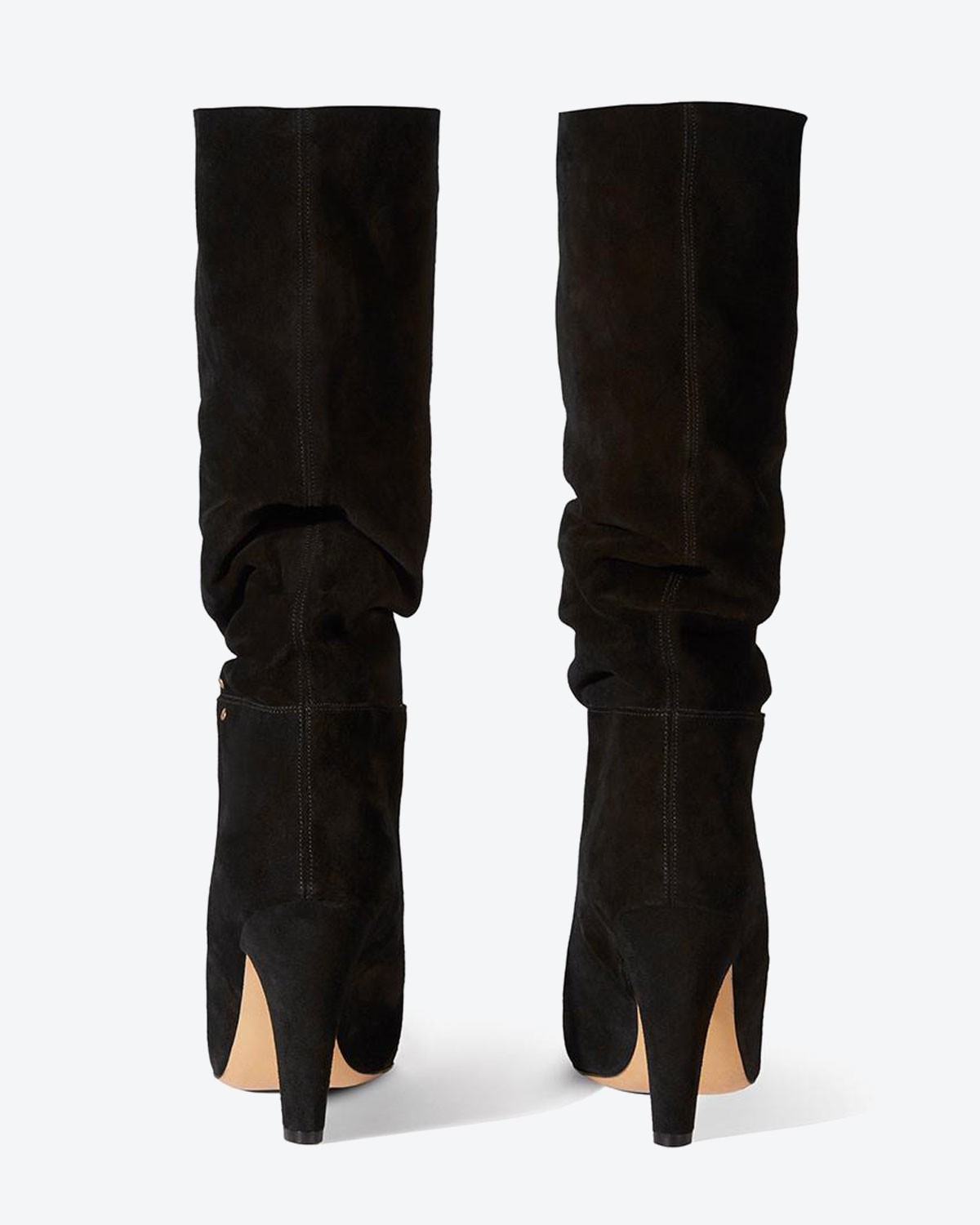 Jérôme Dreyfuss Chaussures Collection Bottes Sandie 95 - Split Suede Noir   