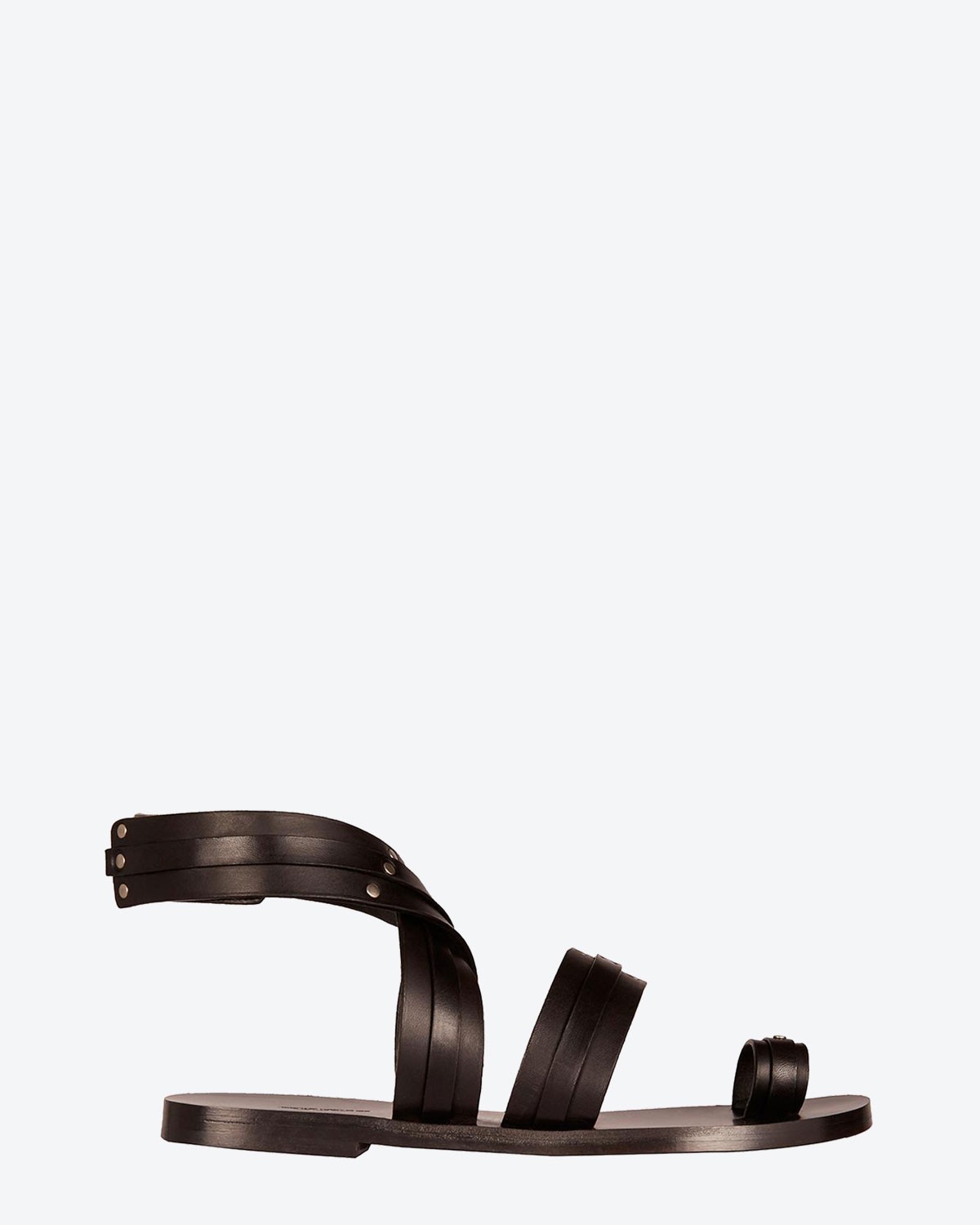 Jérôme Dreyfuss Chaussures Collection Sandales Martina - Noir Cowskin  