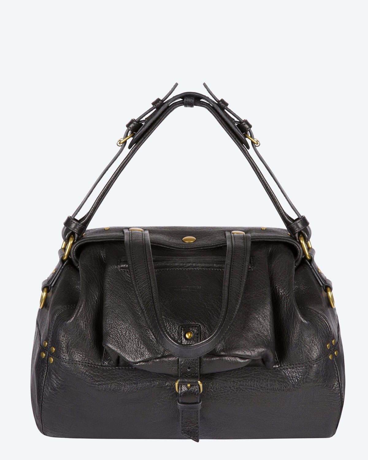 Jérôme Dreyfuss Collection Billy M Noir Goatskin 