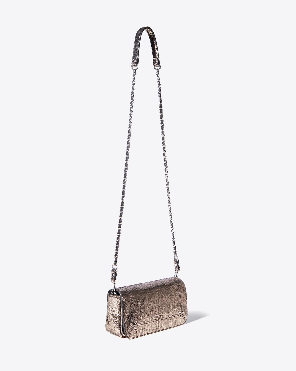 Image du produit Jérôme Dreyfuss Collection Bob - Goatskin Lamé Champagne  