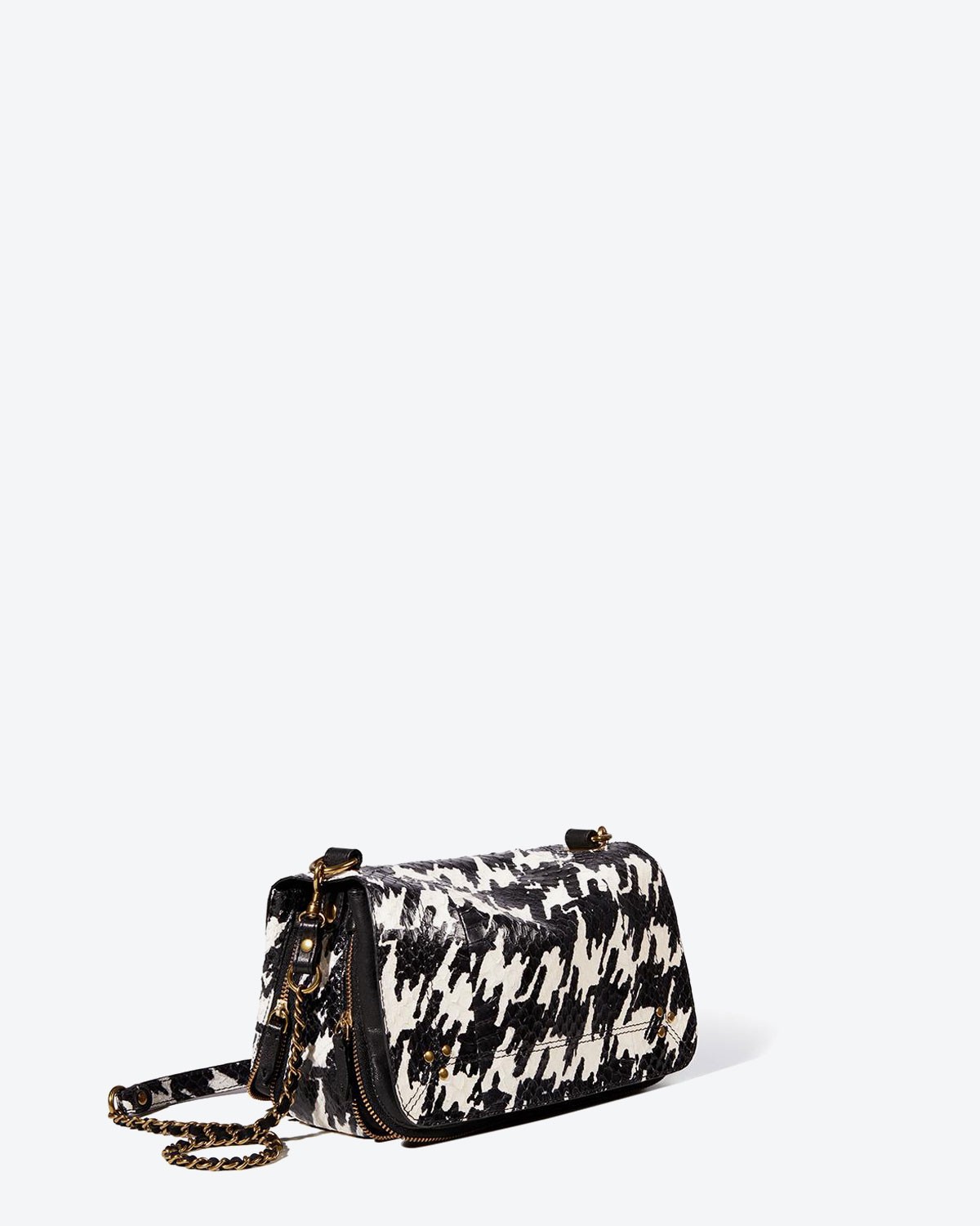 Jérôme Dreyfuss Collection Bobi - Snakeskin Pied de Coq  