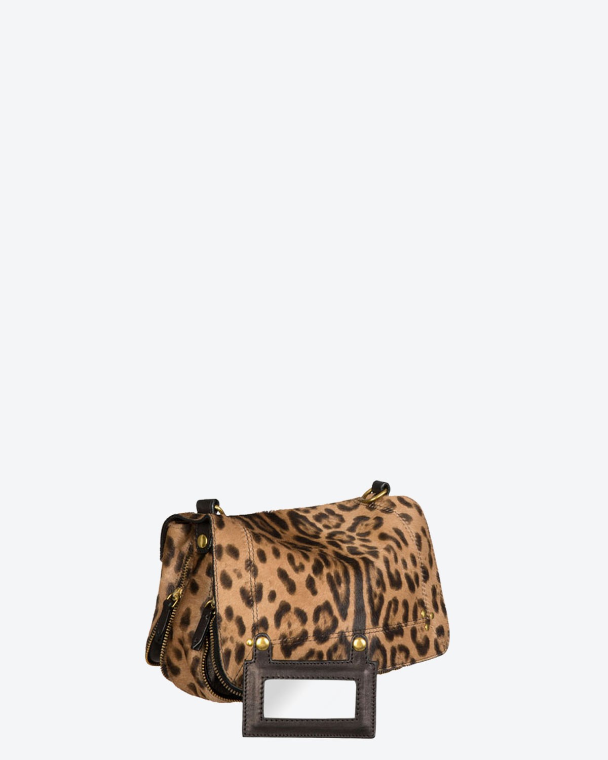 Jérôme Dreyfuss Collection Bobi Léopard Sauvage Pony Calfskin 