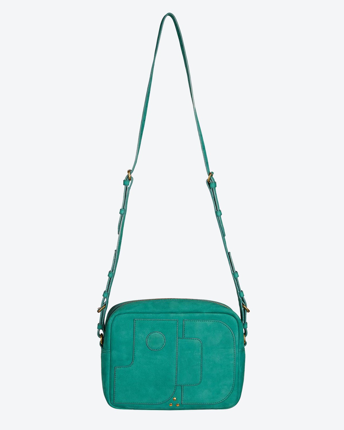 Jérôme Dreyfuss Collection Dominique Goatskin Nubuck Menthe  