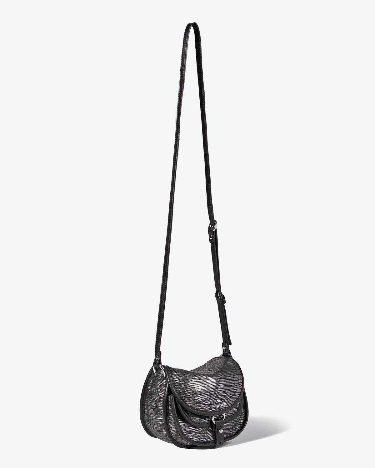 Jérôme Dreyfuss Collection Félix Mini - Lambskin - Print Métallisé  