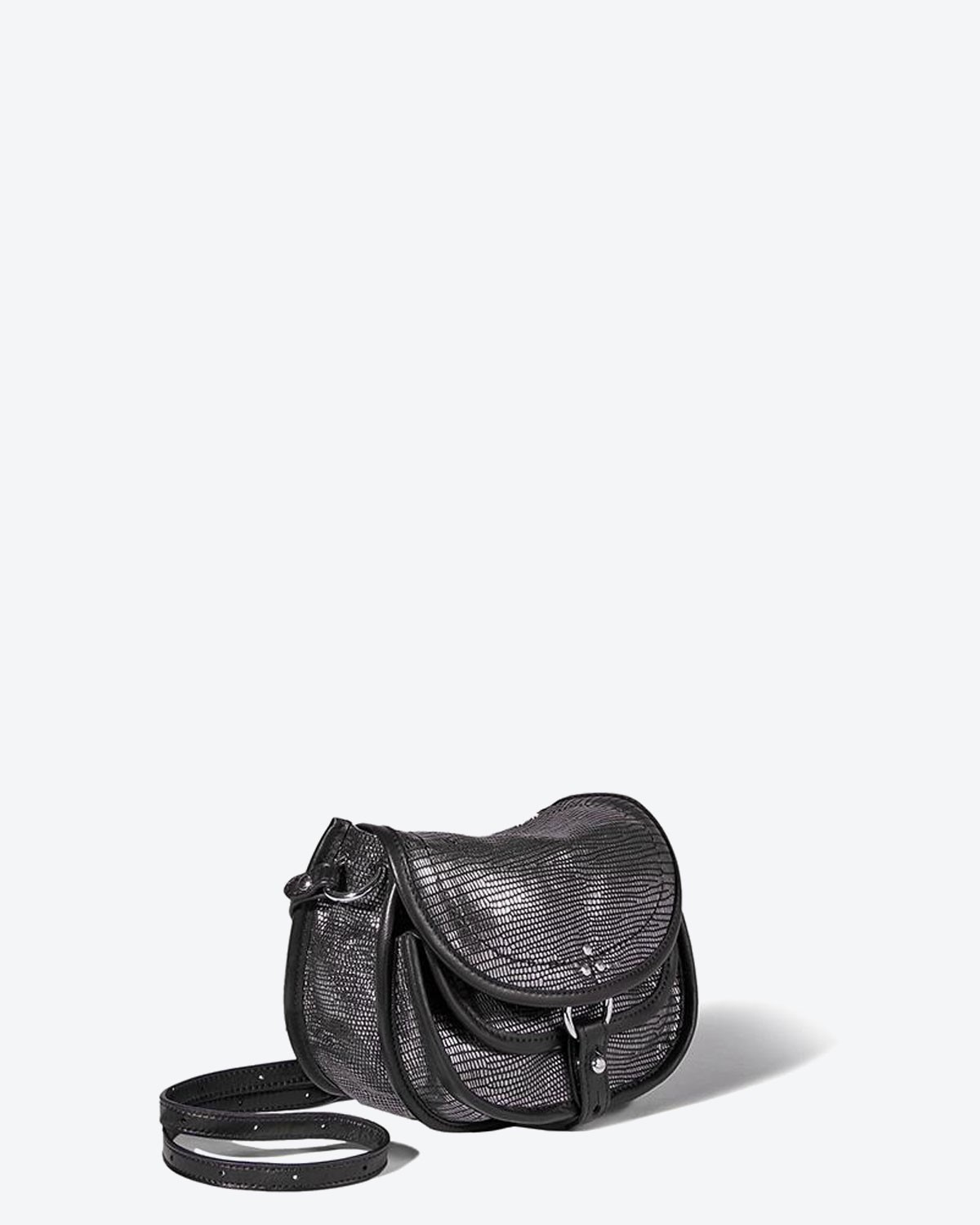 Jérôme Dreyfuss Collection Félix Mini - Lambskin - Print Métallisé  