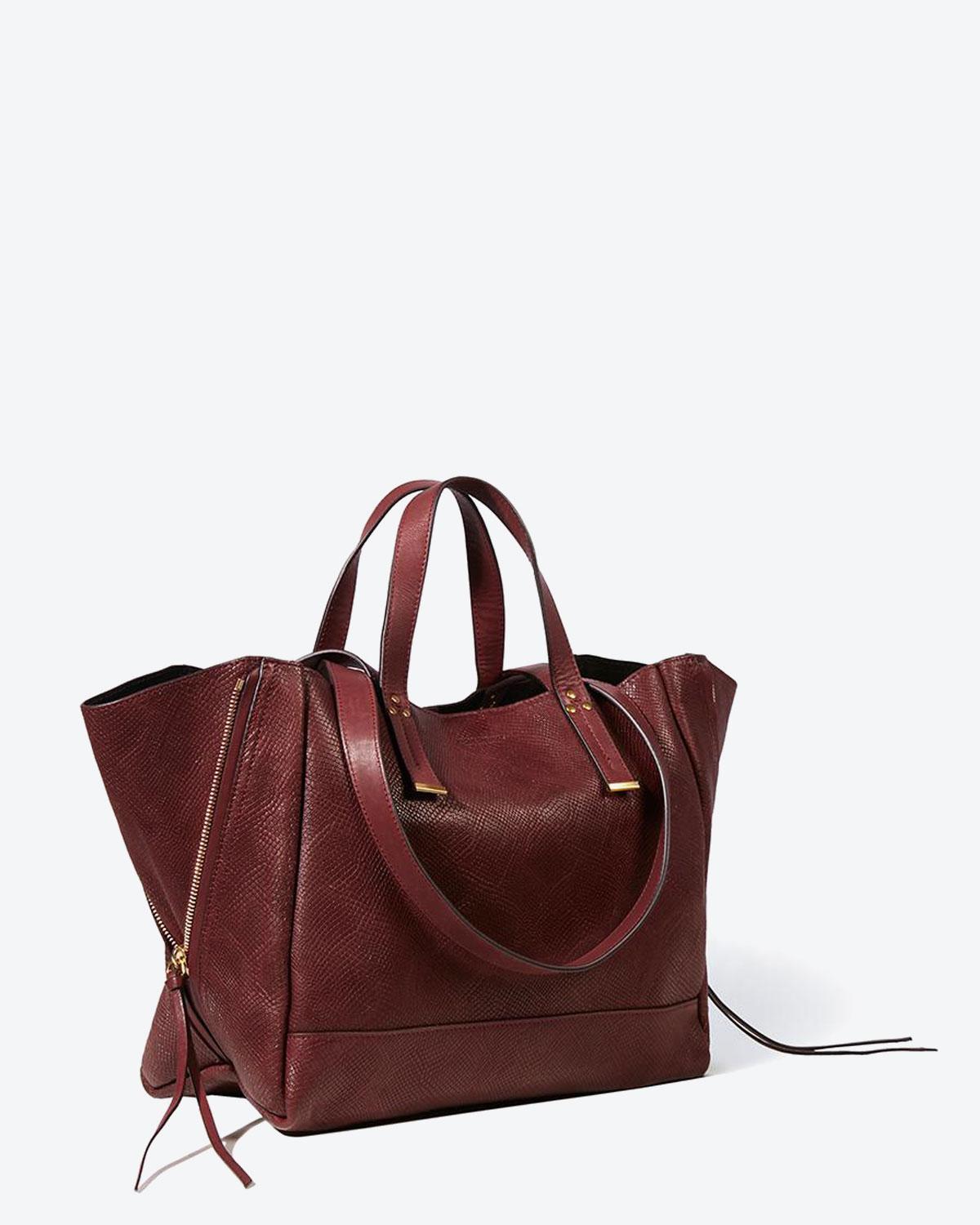 Jérôme Dreyfuss Collection Georges M - Lambskin Print Kirsh  