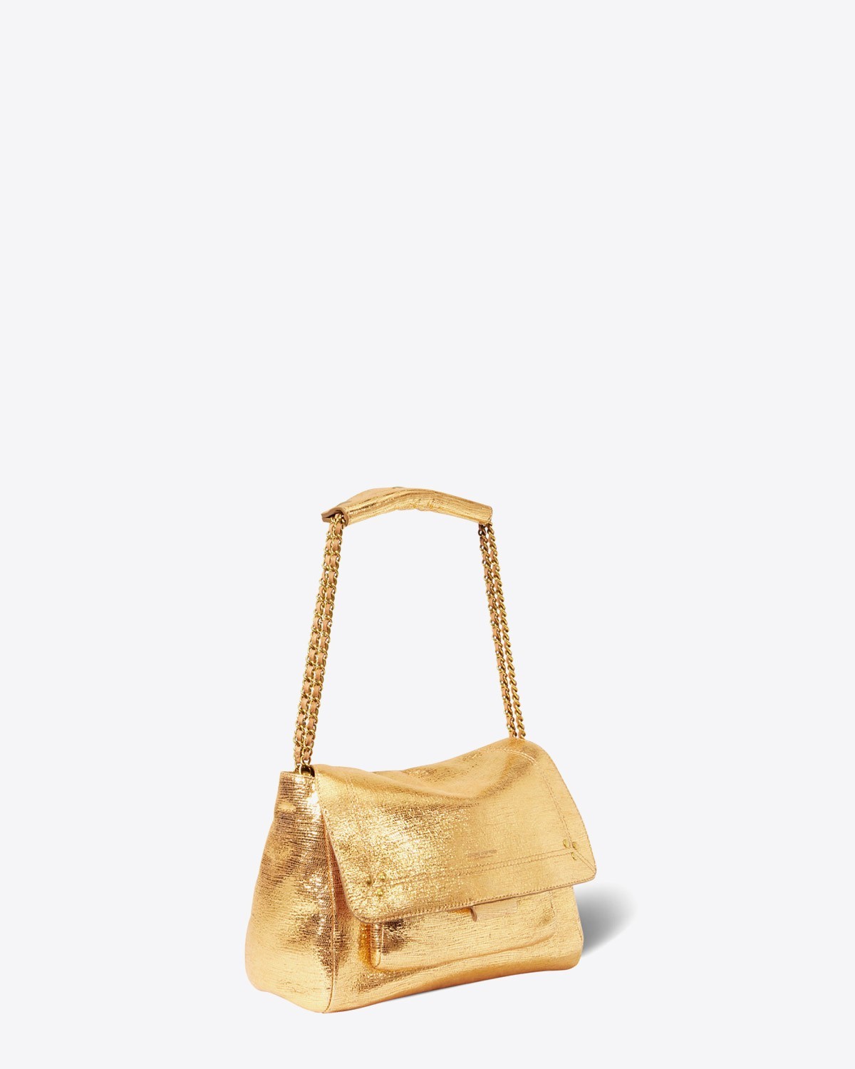 Image du produit Jérôme Dreyfuss Collection Sac Lulu M Goatskin Lamé Or   - 2