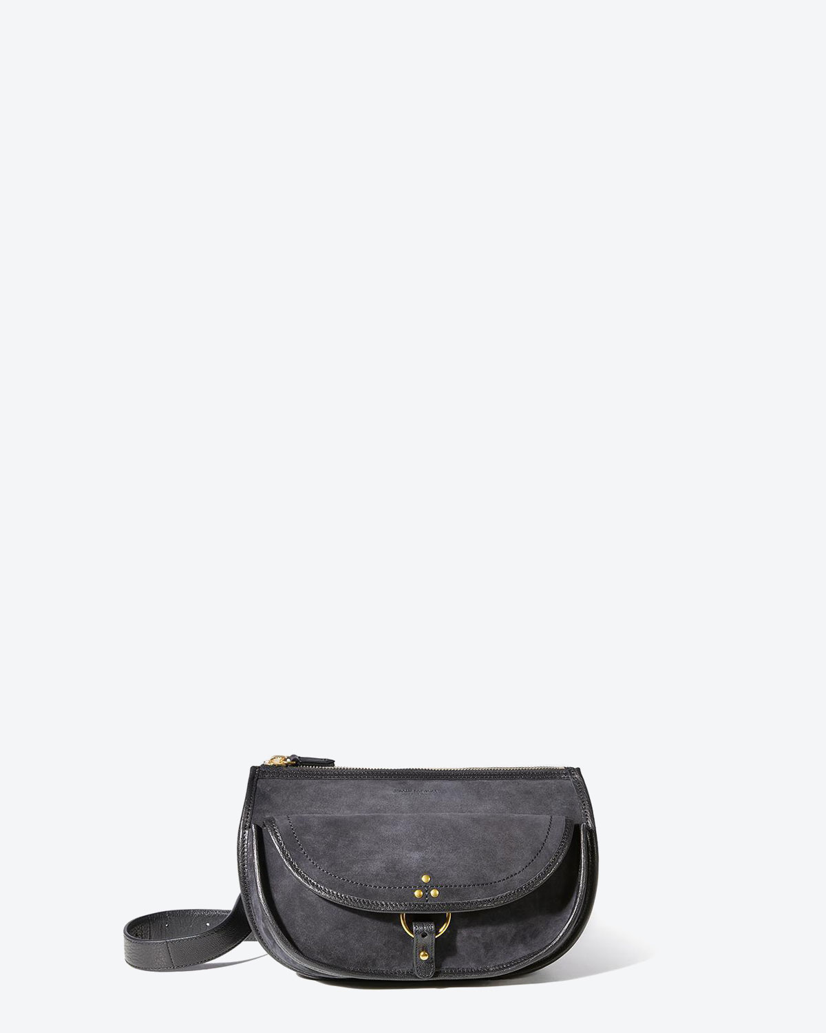 Jérôme Dreyfuss Pré-Collection Félix Banane - Goatskin Double Sided - Noir  