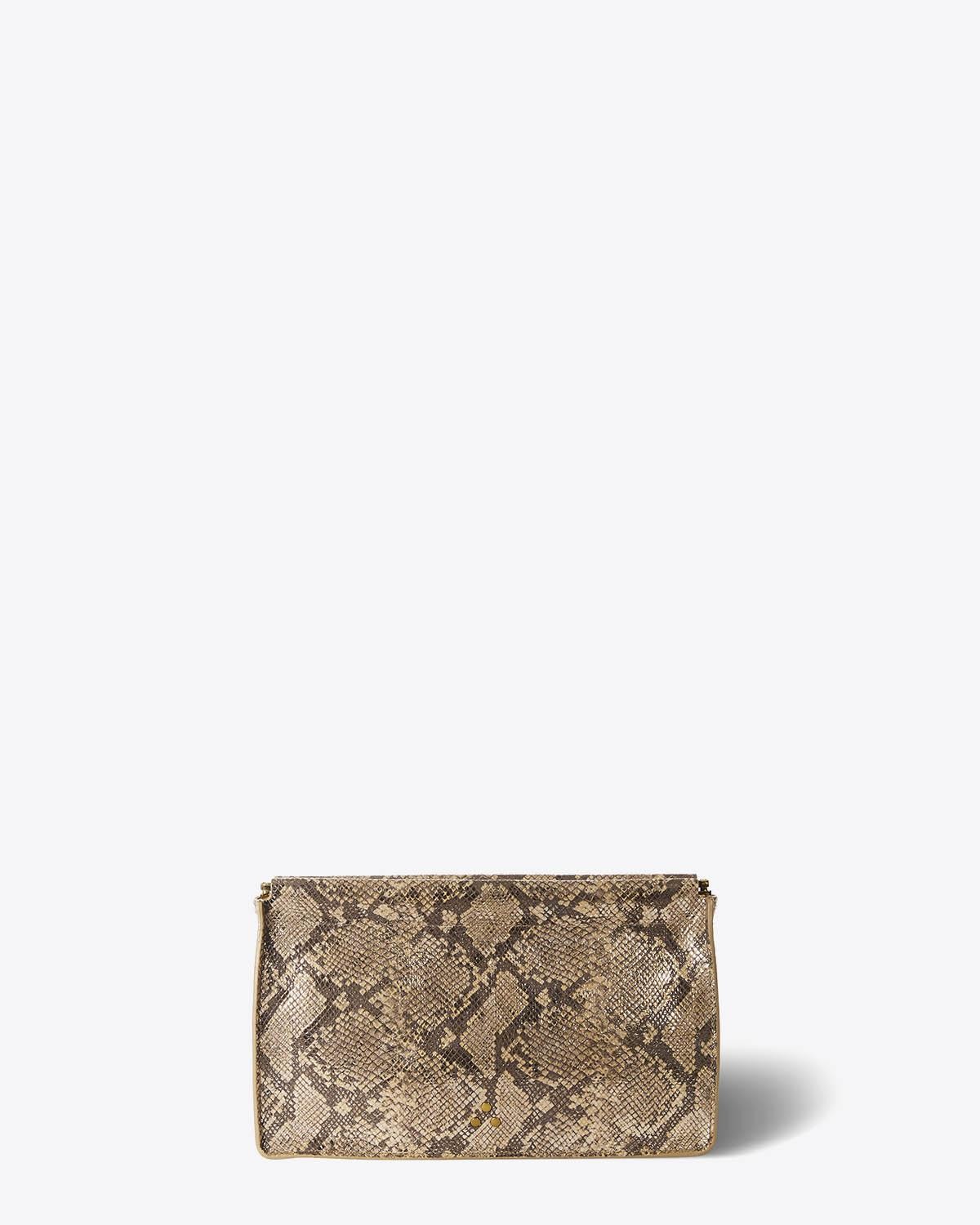Image du produit Jérôme Dreyfuss Accessoires Pré-Collection Clic Clac L Calfskin Python Lamé   - 2