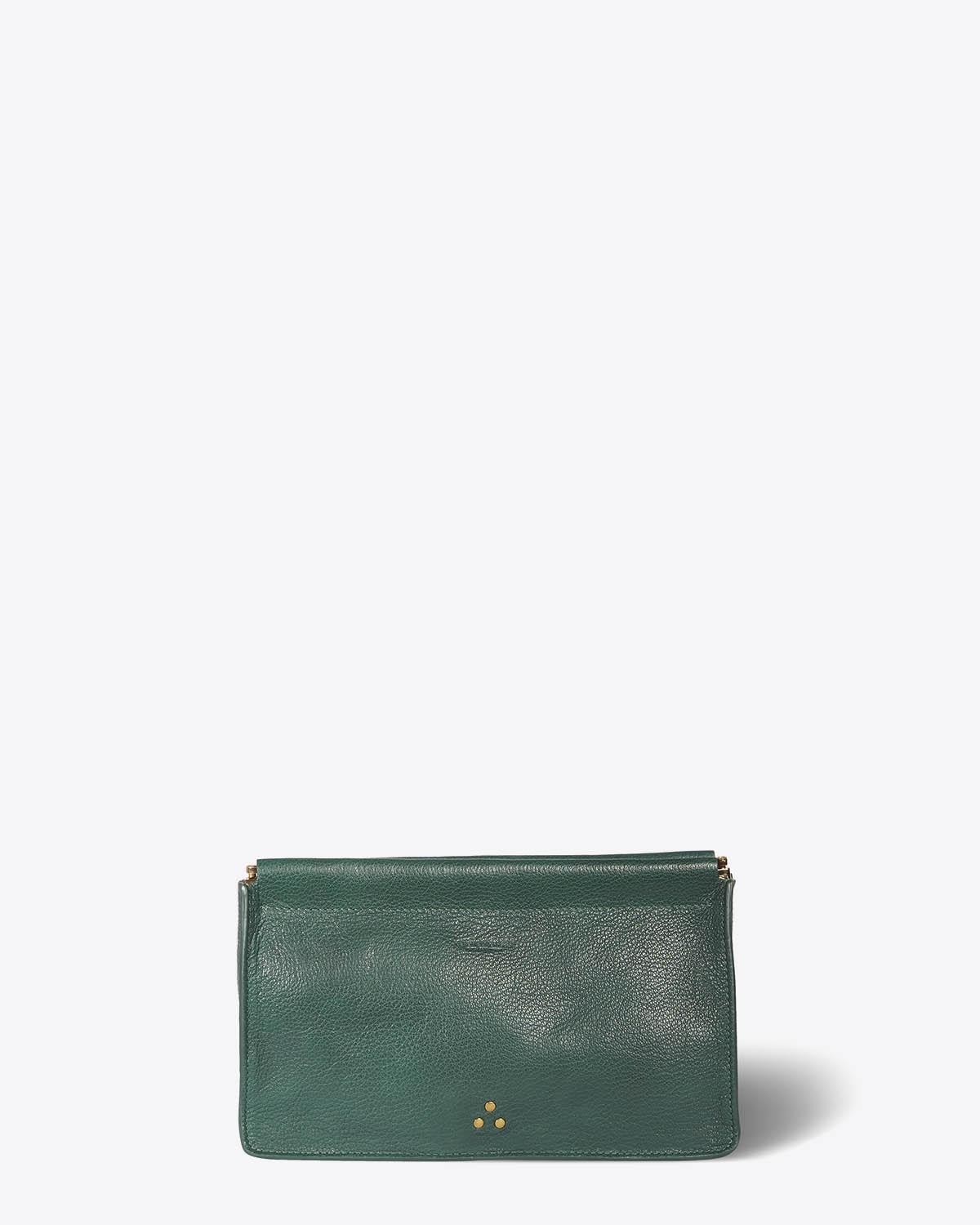 Image du produit Jérôme Dreyfuss Accessoires Pré-Collection Clic Clac L Goatskin Emeraude   - 2