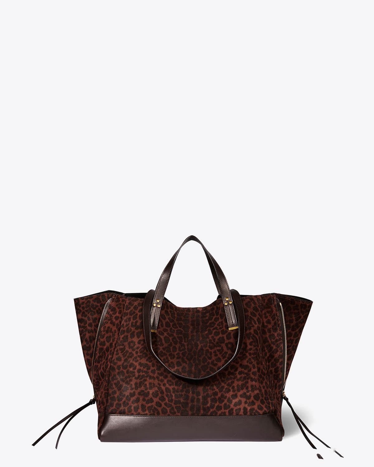 Image du produit Jérôme Dreyfuss Pré-Collection Georges L Split Suede Léopard Naturel   - 3