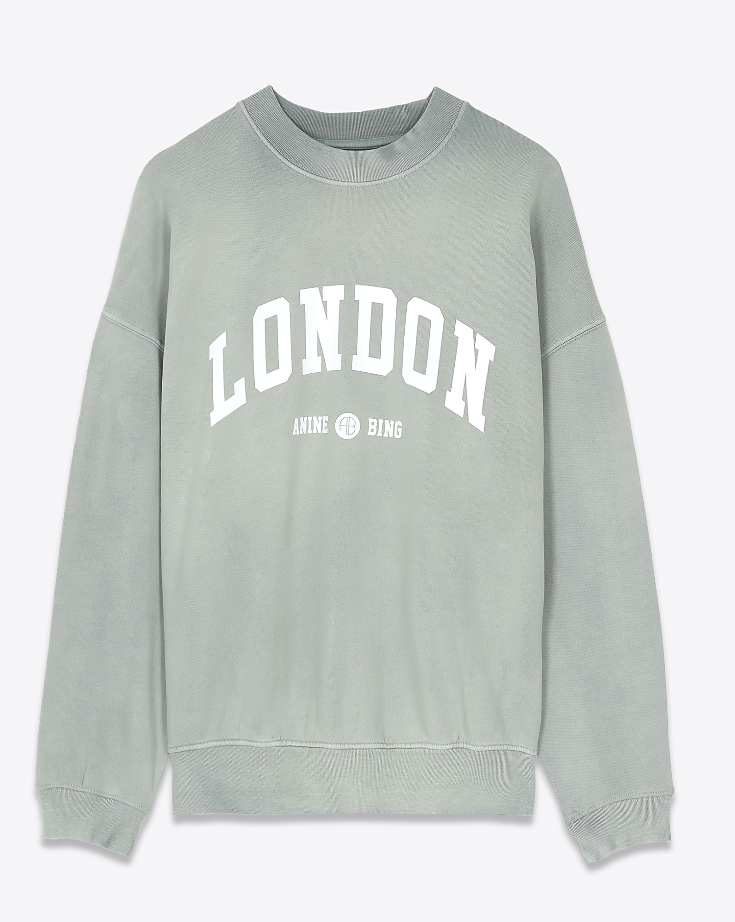 Anine Bing Sweatshirt Jaci University London – Seafoam