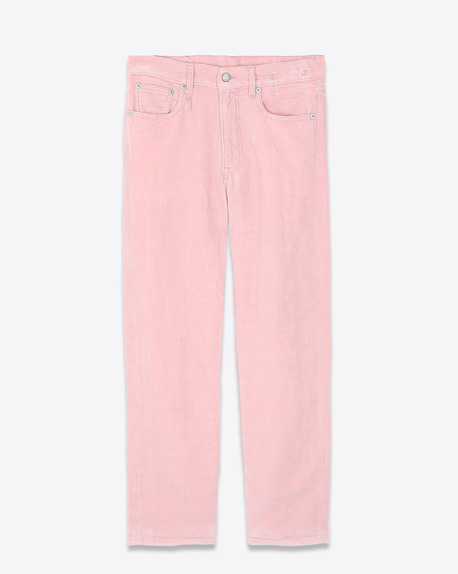 Jean R13 Denim Boyfriend en toile denim rose 