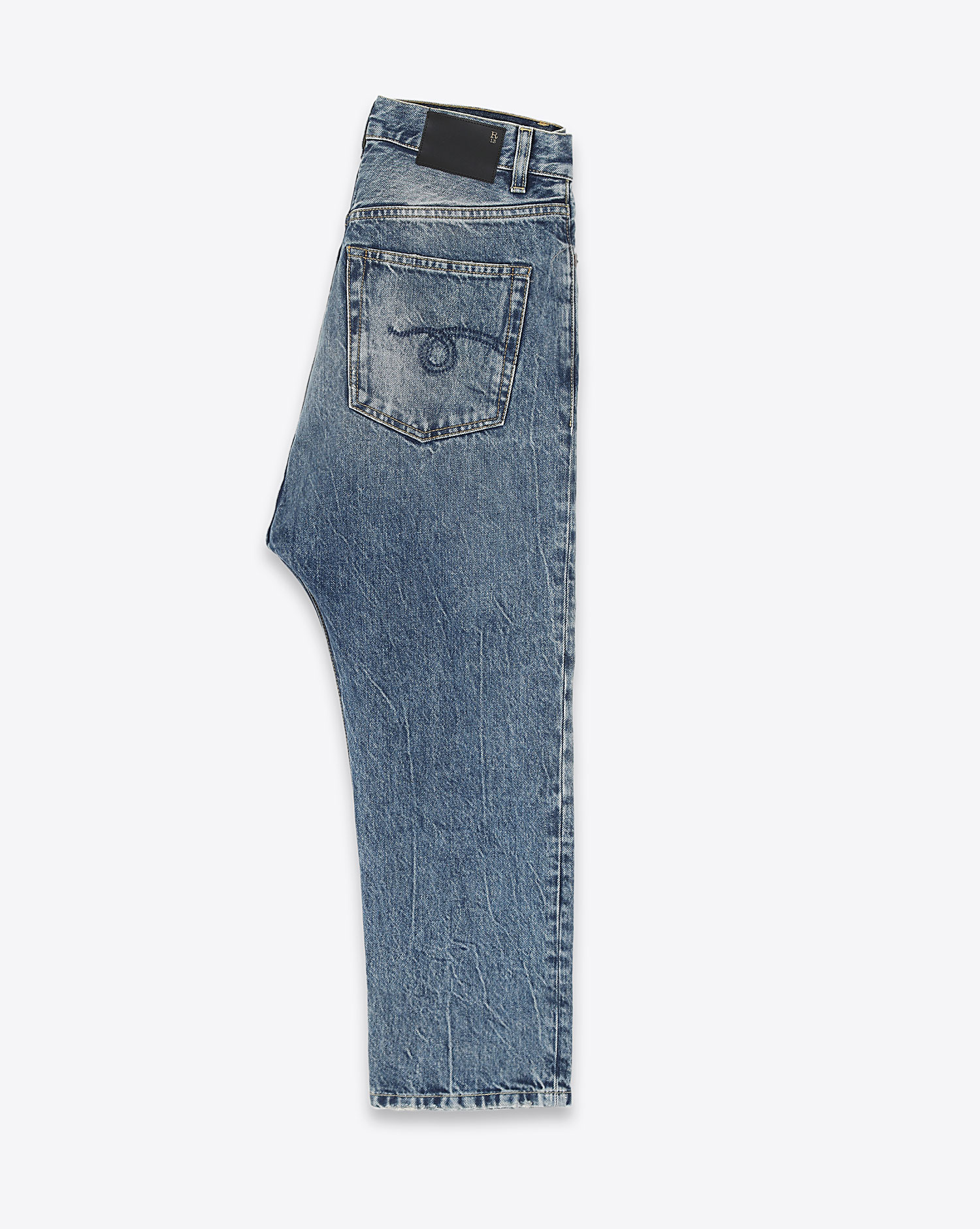 Jean sarouel bleu Tailored drop Kelly R13 Denim 