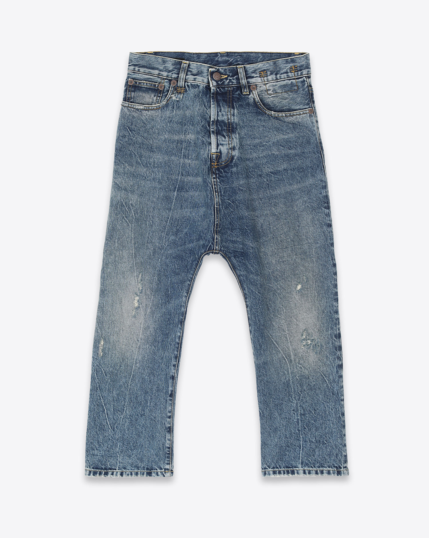 Jean sarouel bleu Tailored drop Kelly R13 Denim