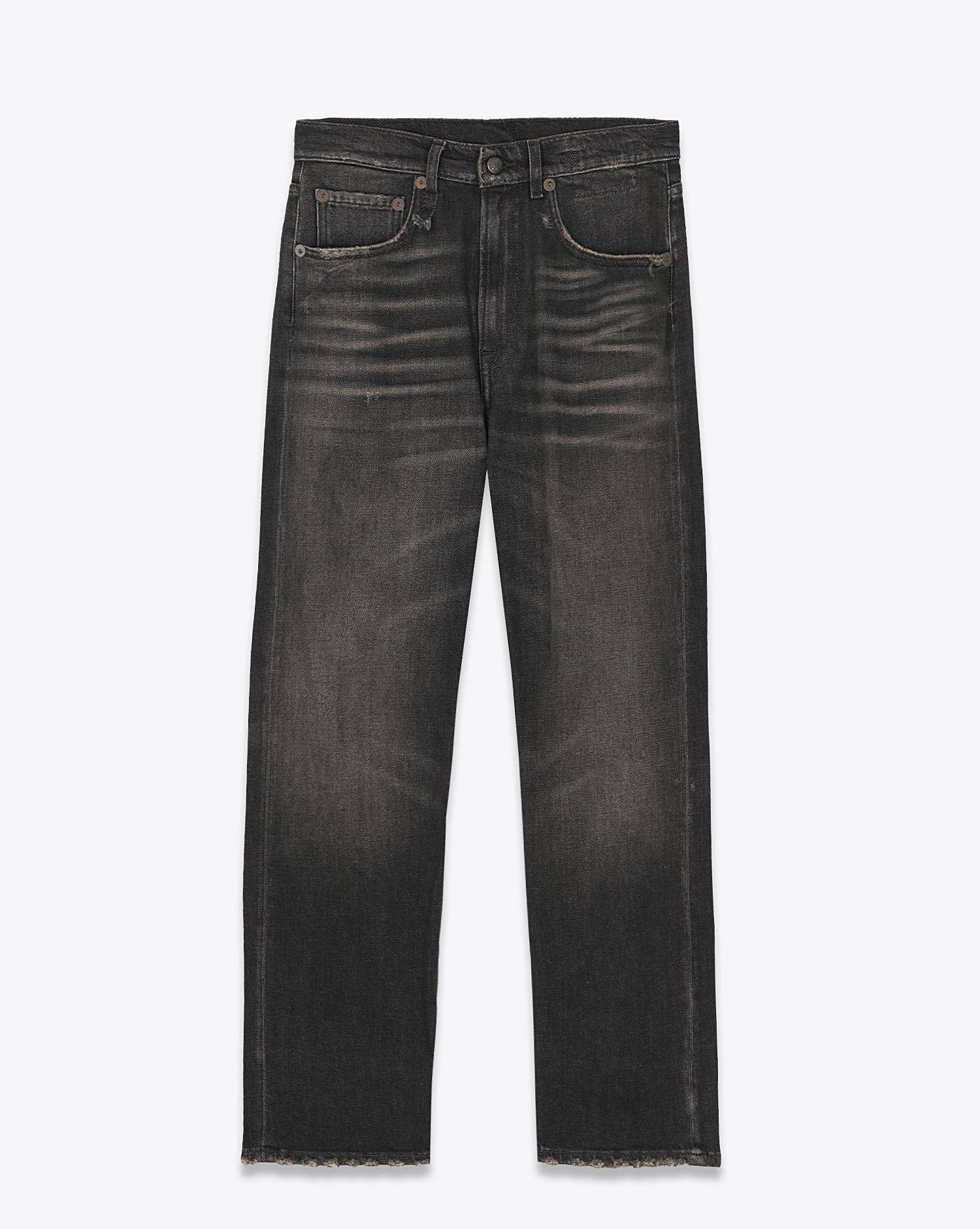 Jean X BF R13 en denim noir. Vue Face. 