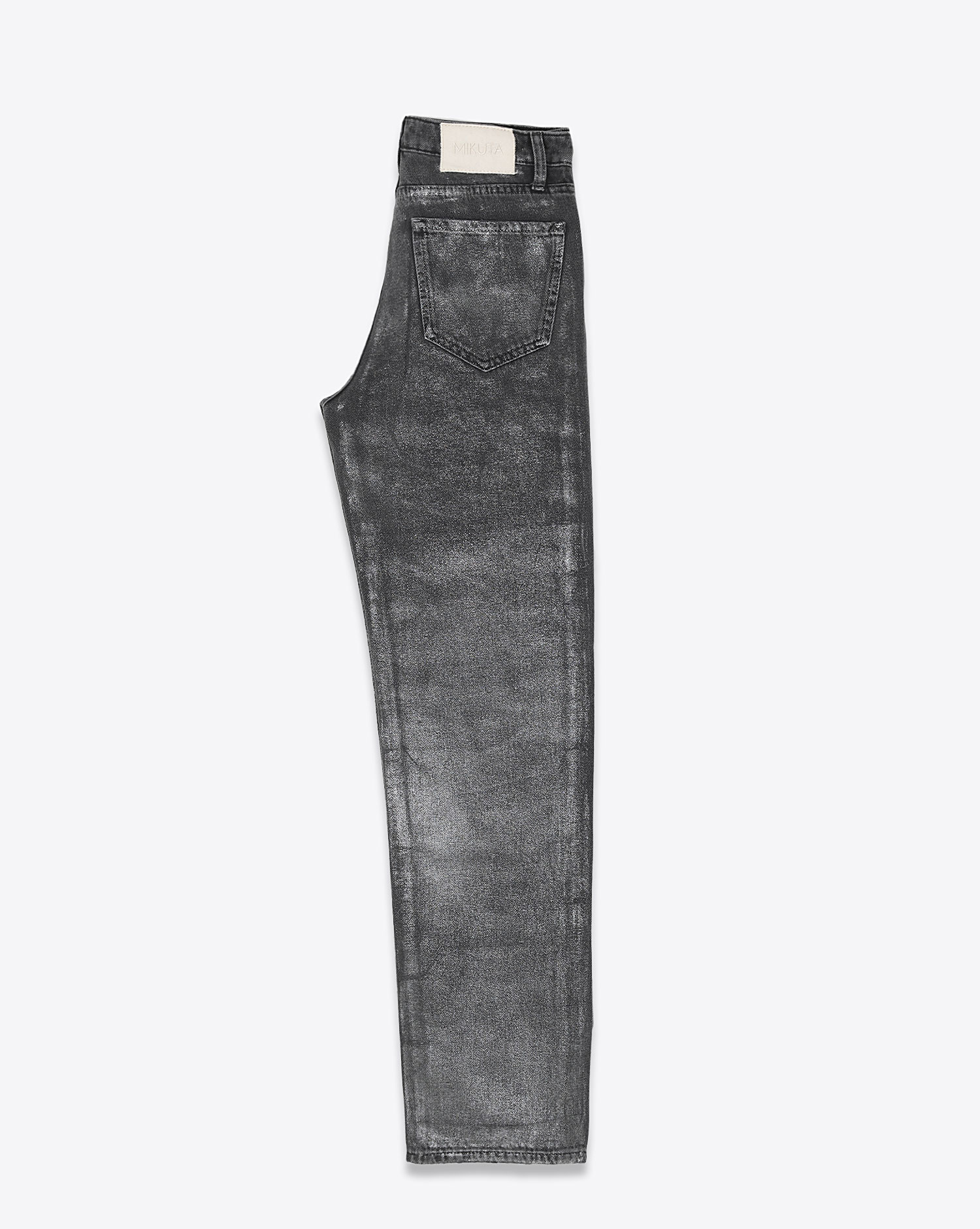 Produit Mikuta Jeans Droit  Argent