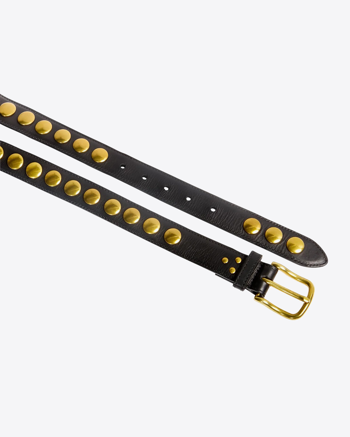 Produit Jérôme Dreyfuss Ceinture Festival Vachette Noir Brass